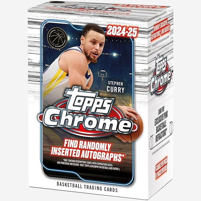 2024-25 Topps Chrome Basketball - Factory Sealed