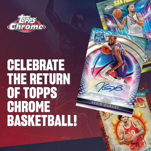 2024-25 Topps Chrome Basketball - Factory Sealed