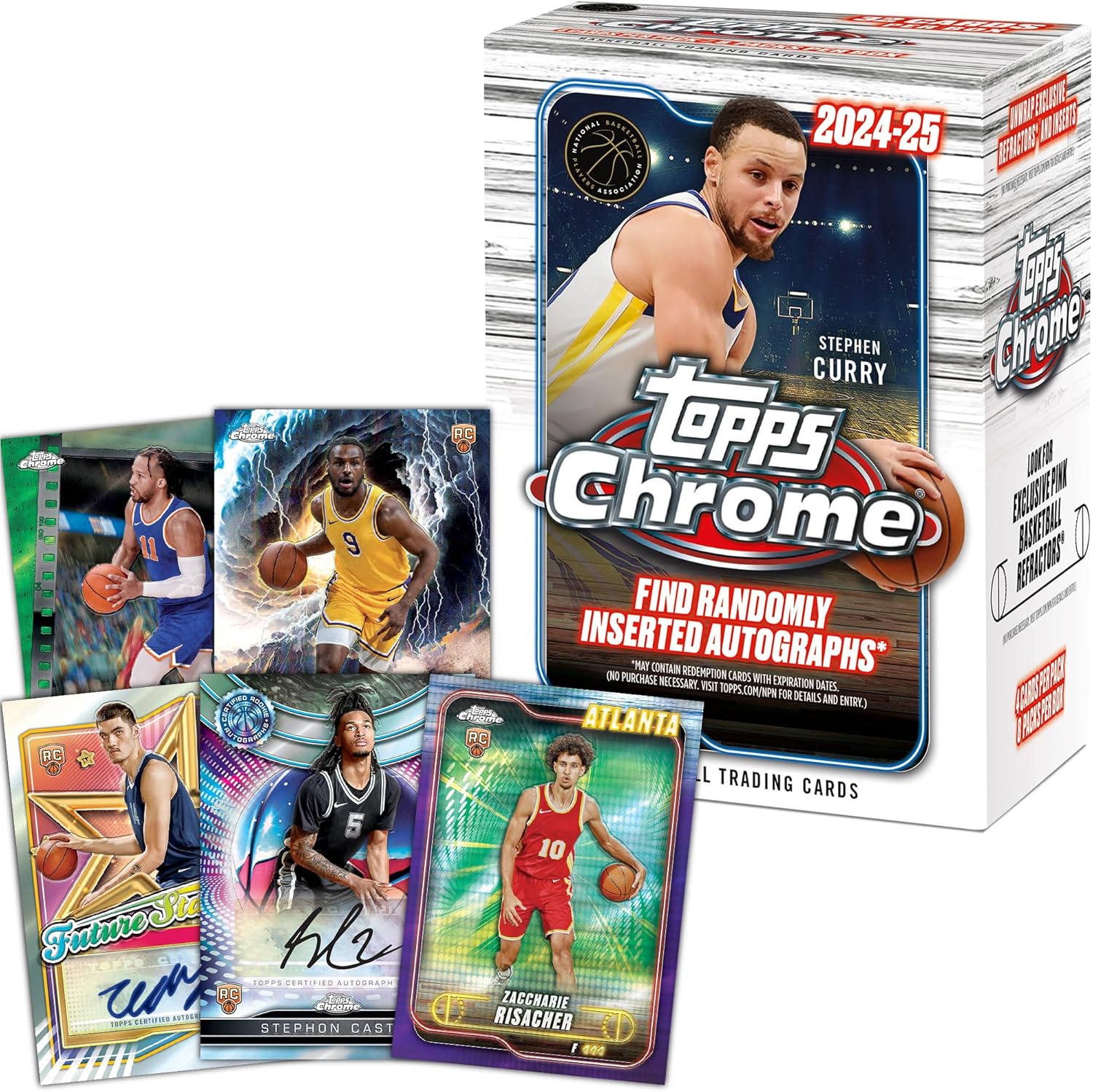 2024-25 Topps Chrome Basketball - Factory Sealed