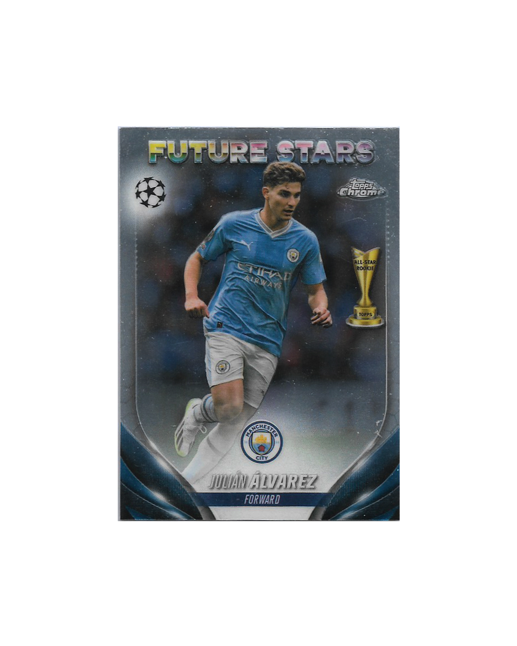 JULIAN ALVAREZ Topps Chrome UEFA Club Competitions 2023-24