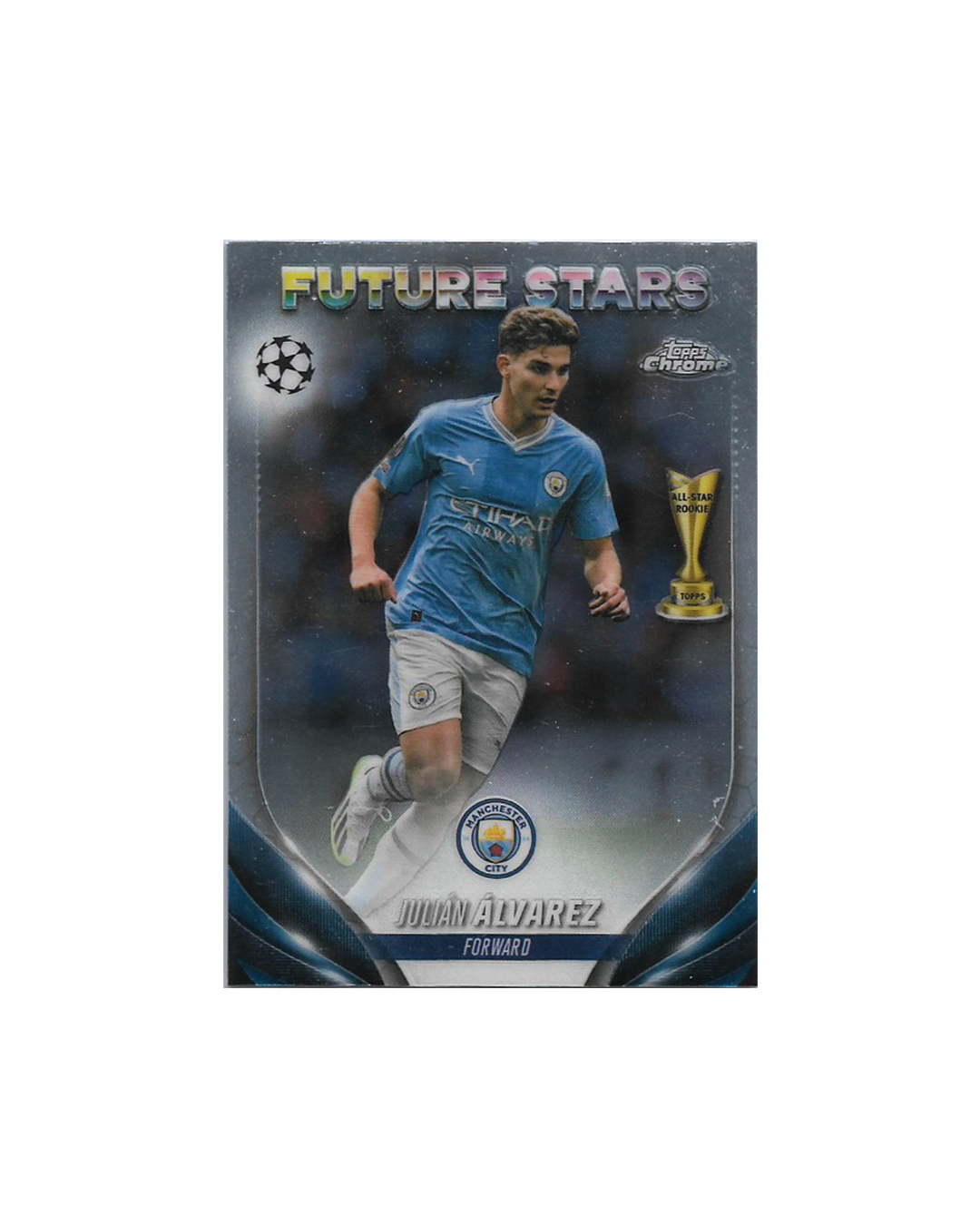 JULIAN ALVAREZ Topps Chrome UEFA Club Competitions 2023-24