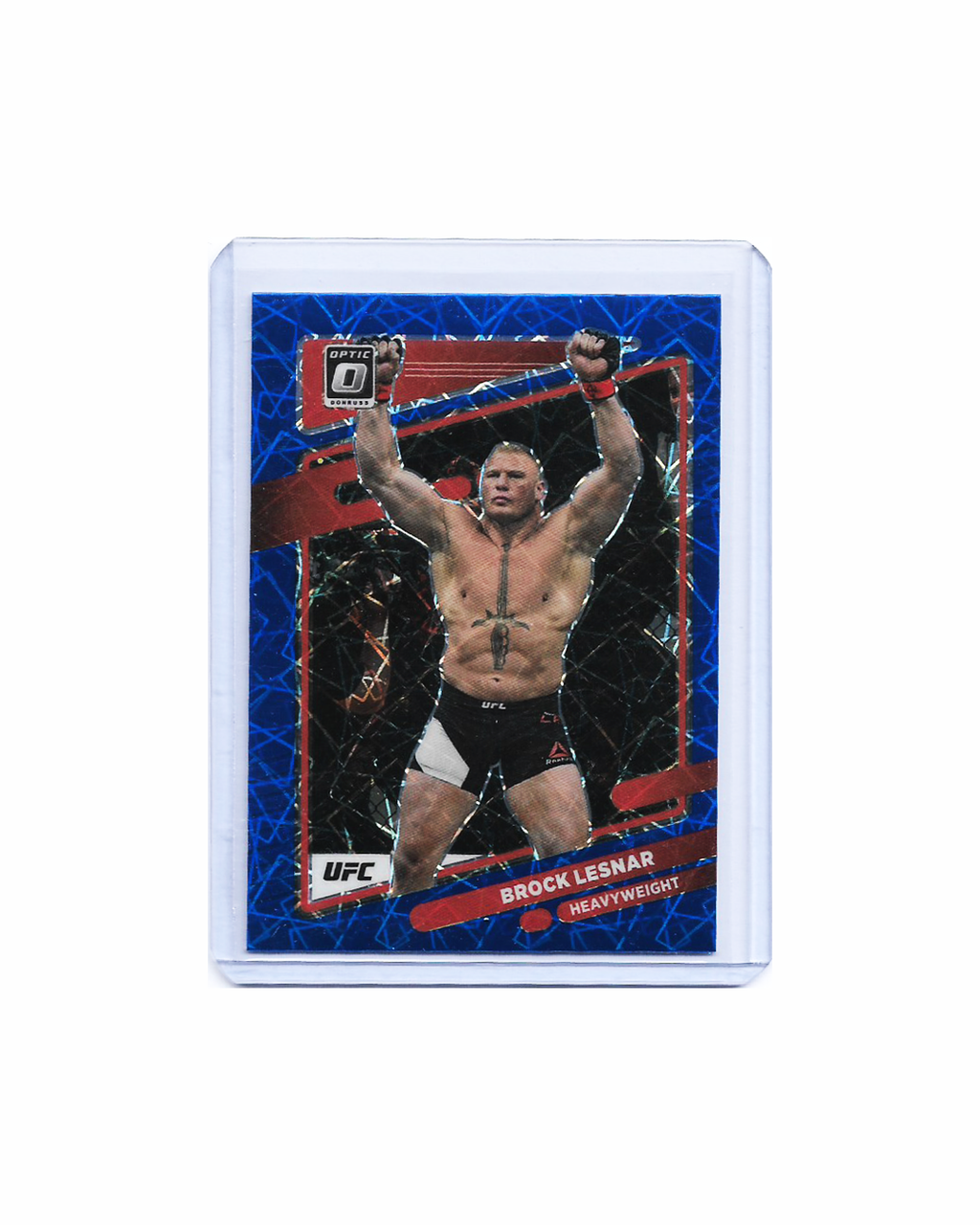 Brock Lesnar Donruss Optic UFC Blue Velocity 22