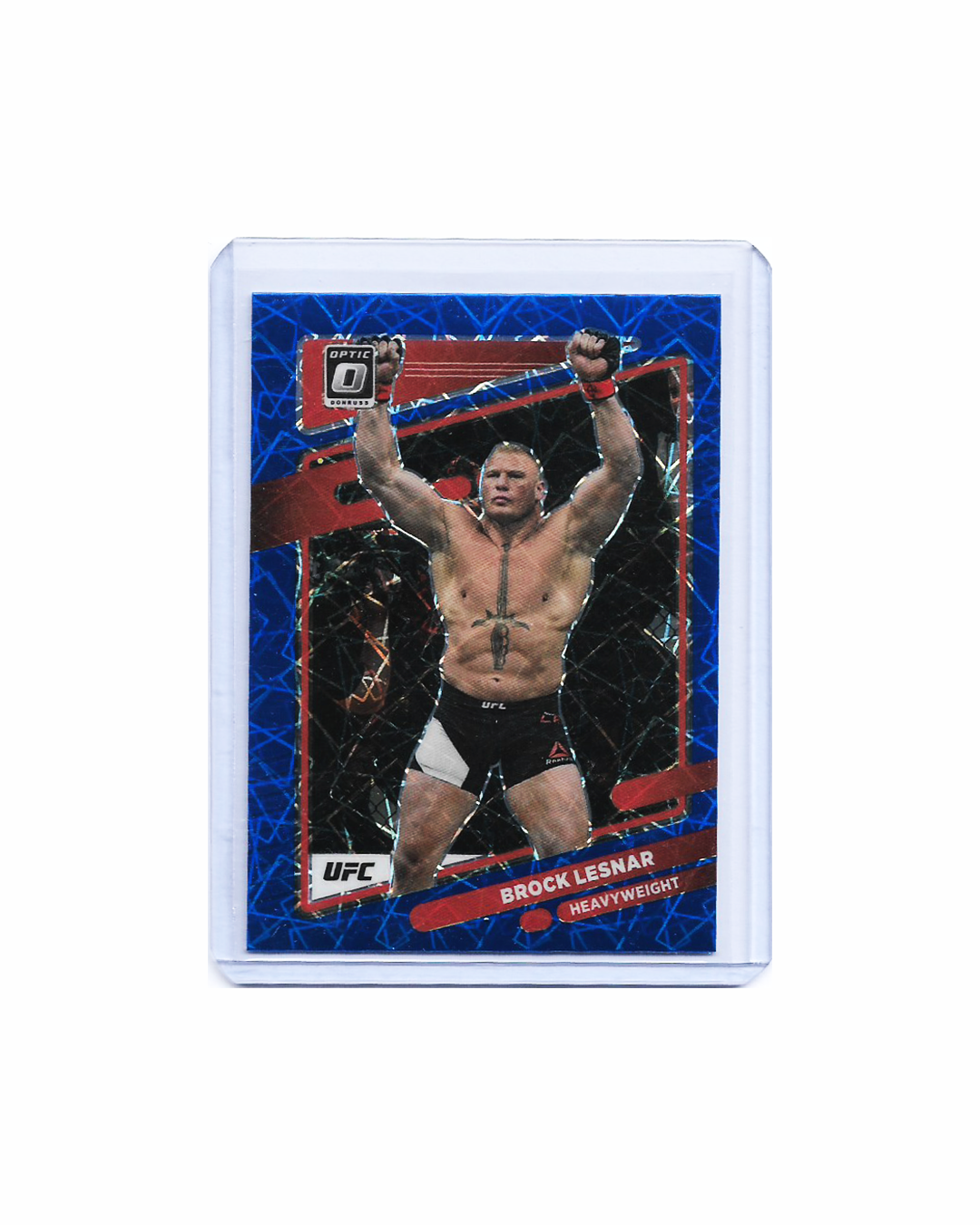 Brock Lesnar Donruss Optic UFC Blue Velocity 22