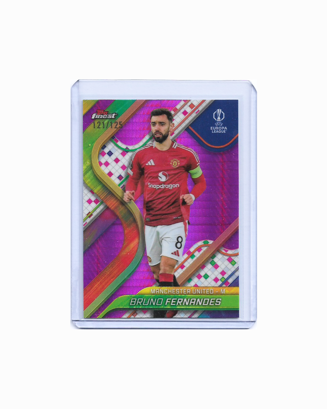 Bruno Fernandes Topps Finest UEFA Fusion 121/125