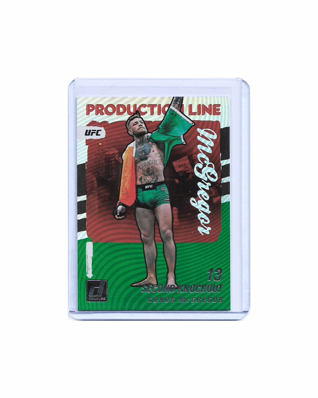 Conor McGregor UFC Donruss 2022 Production Line