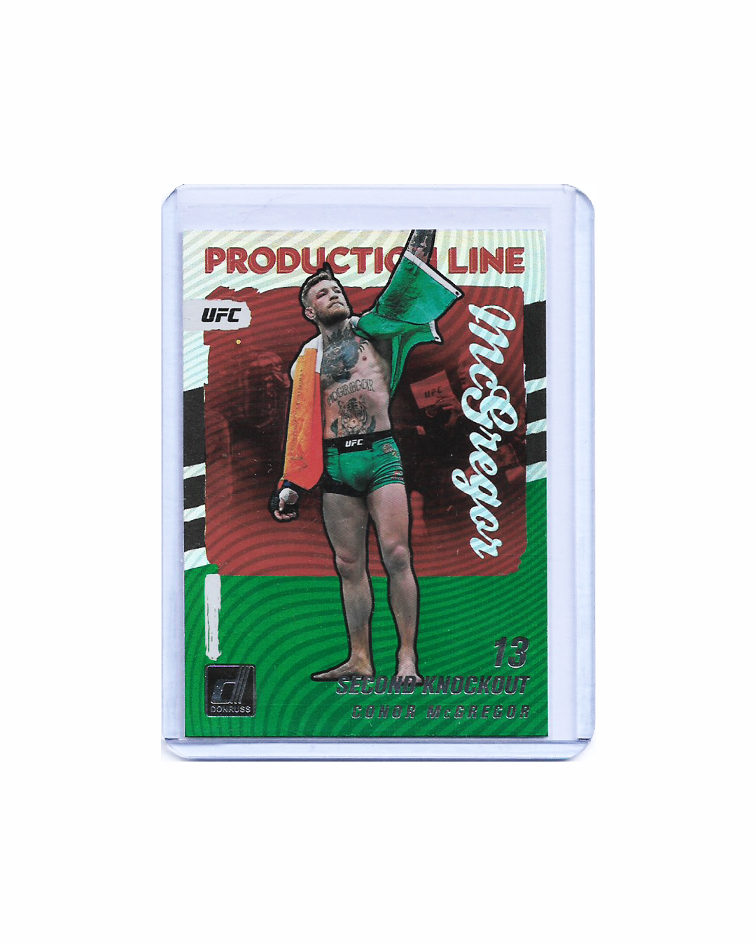Conor McGregor UFC Donruss 2022 Production Line