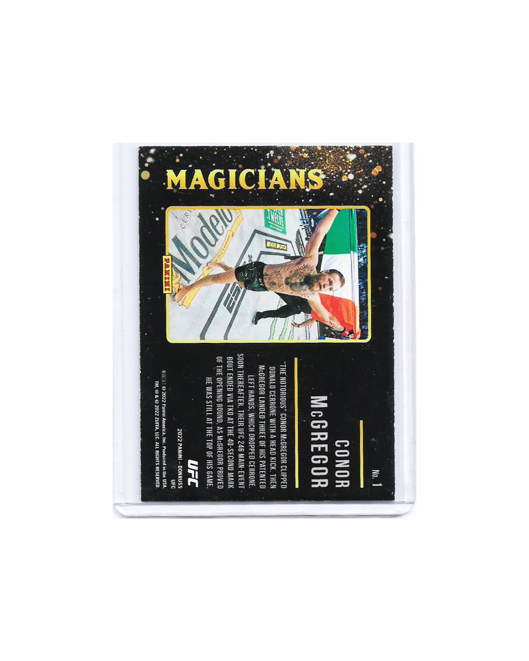 Conor McGregor Panini Donruss UFC Magicians 22