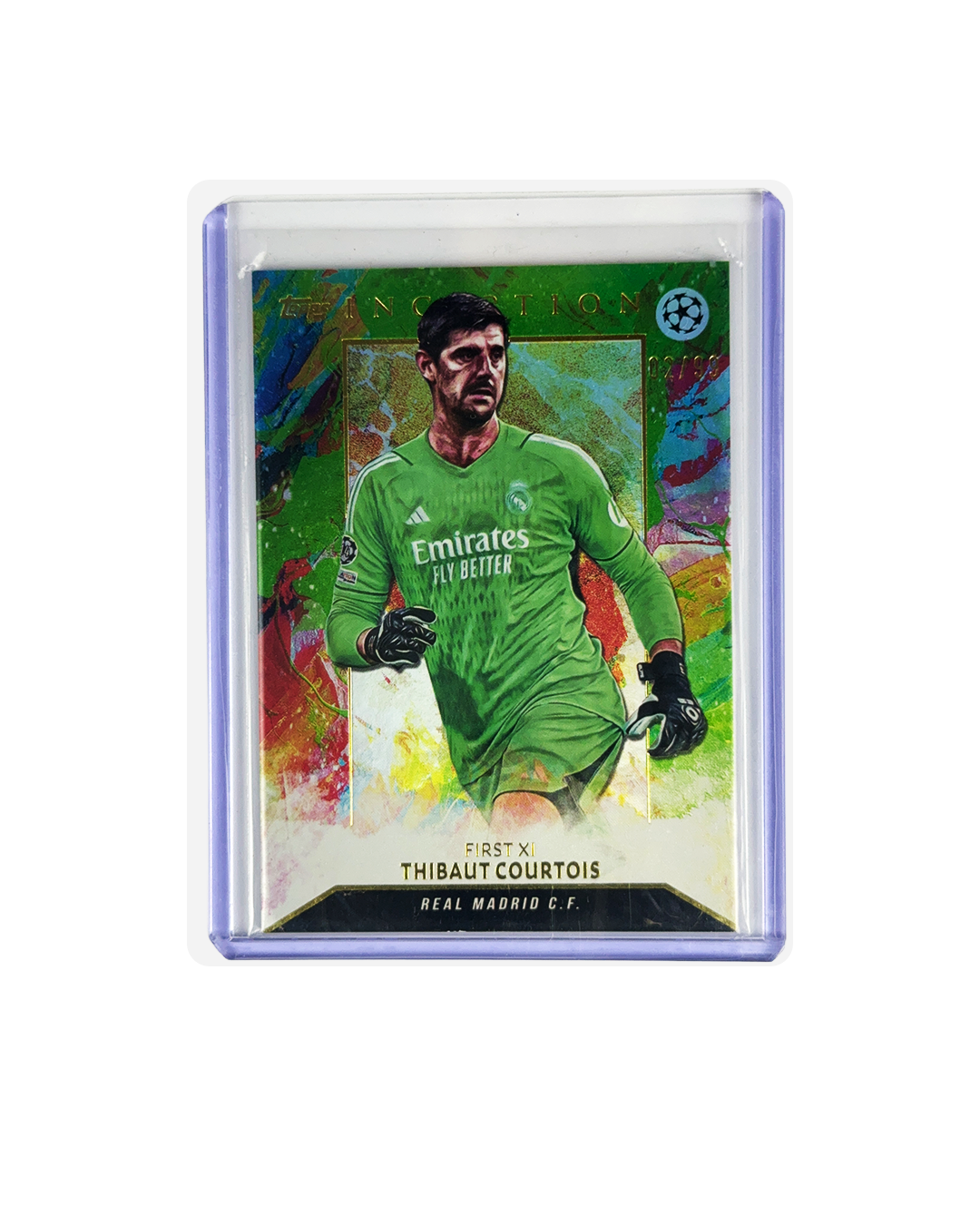 THIBAUT COURTOIS Topps Inception 2024 num 2/99
