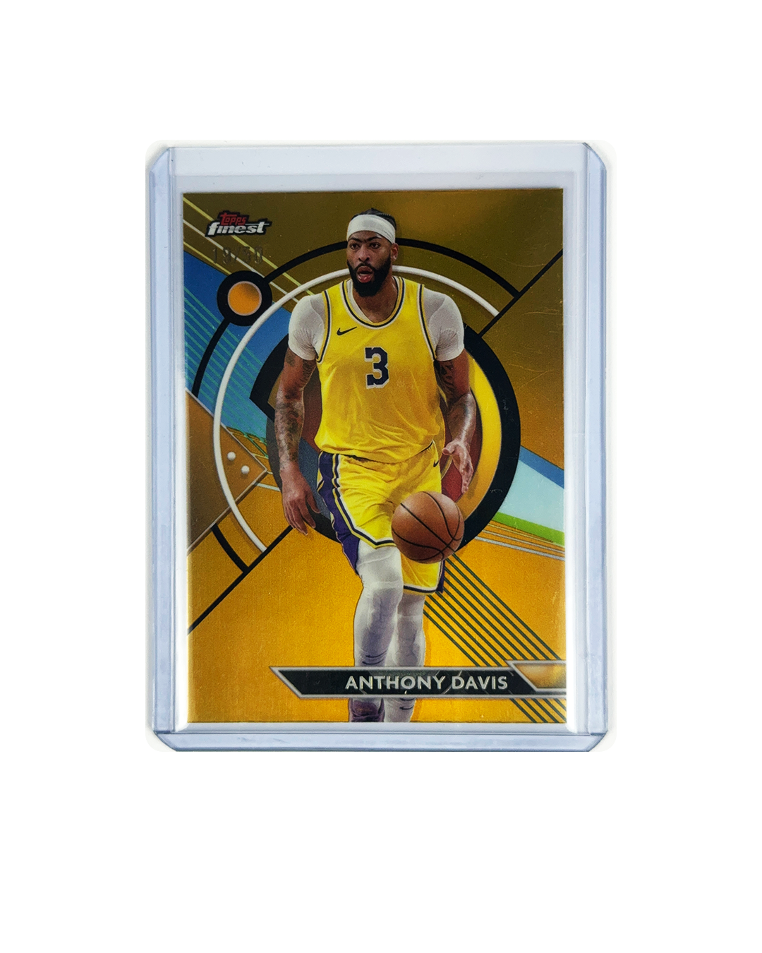 ANTHONY DAVIS Topps Finest 24 num 19/50