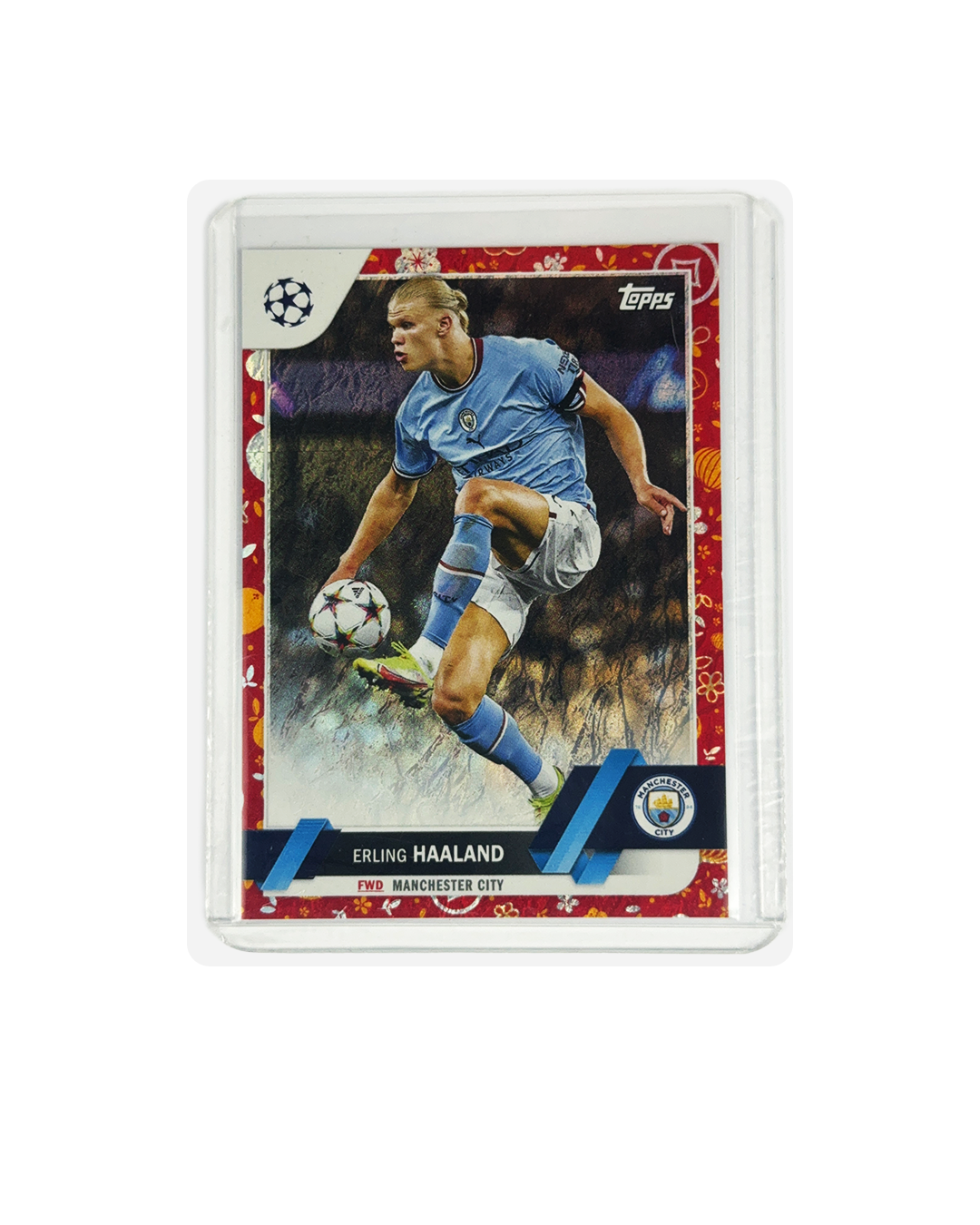 ERLING HAALAND Topps Jade Edition UEFA CC Chinese New Year 69/150