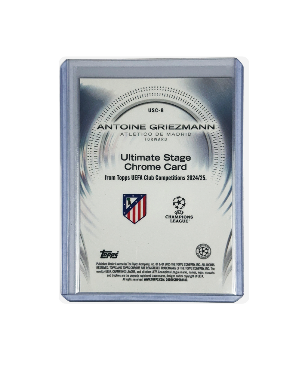 ANTOINE GRIEZMANN Topps UEFA Club Competitions 24-25 num 08/25