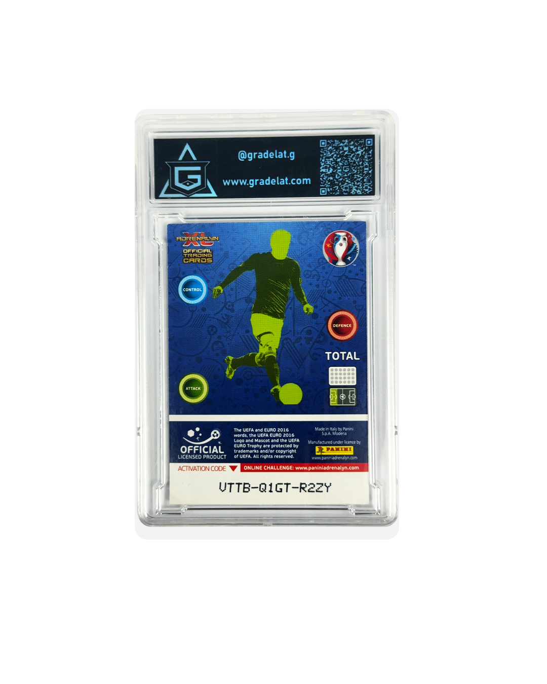 CRISTIANO RONALDO SIGNATURE #276 ADRENALYN XL UEFA EURO 2016 8 GRADELAT