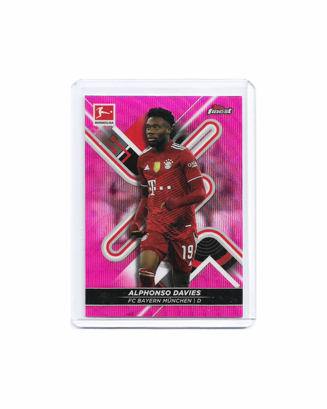 Alphonso Davies Topps Finest Bundesliga 21-22 201/300