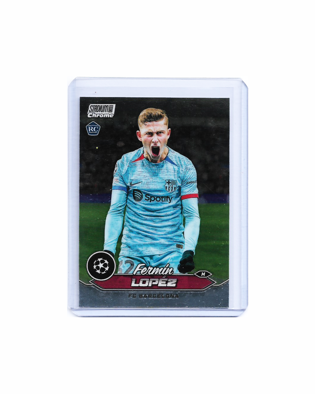 Fermín López Topps Stadium Club Chrome UEFA 23-24