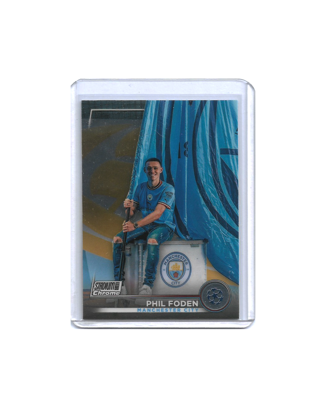 PHIL FODEN Topps Stadium Club Chrome UEFA Club Competitions 2022-23