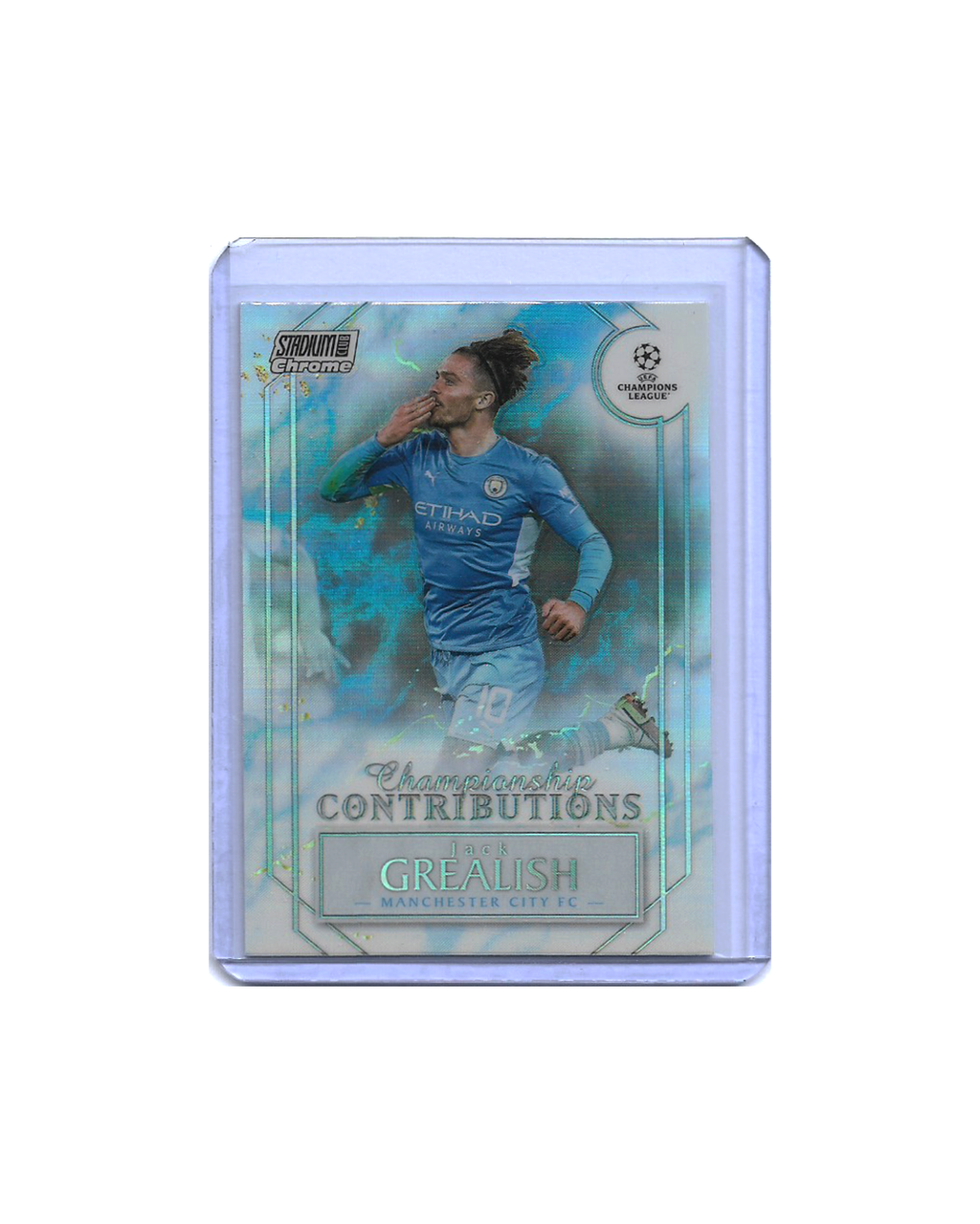 JACK GREALISH Topps Stadium Club Chrome UEFA Champions League 21-22