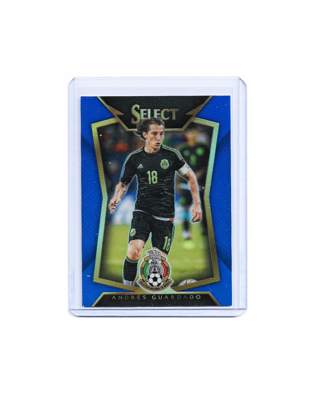 Andrés Guardado Panini Select Blue 24/299 2015