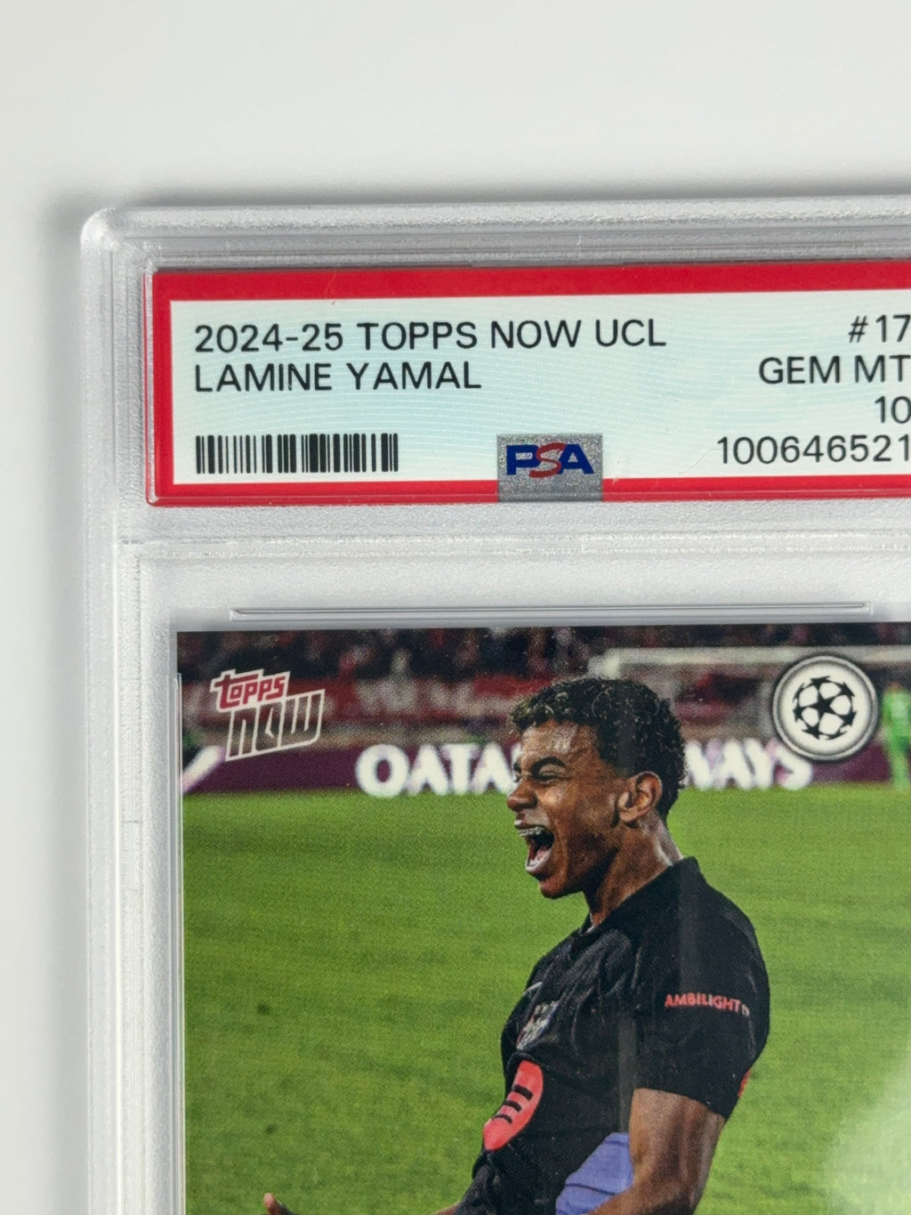 2024-25 Topps Now UEFA Champions League #17 Lamine Yamal