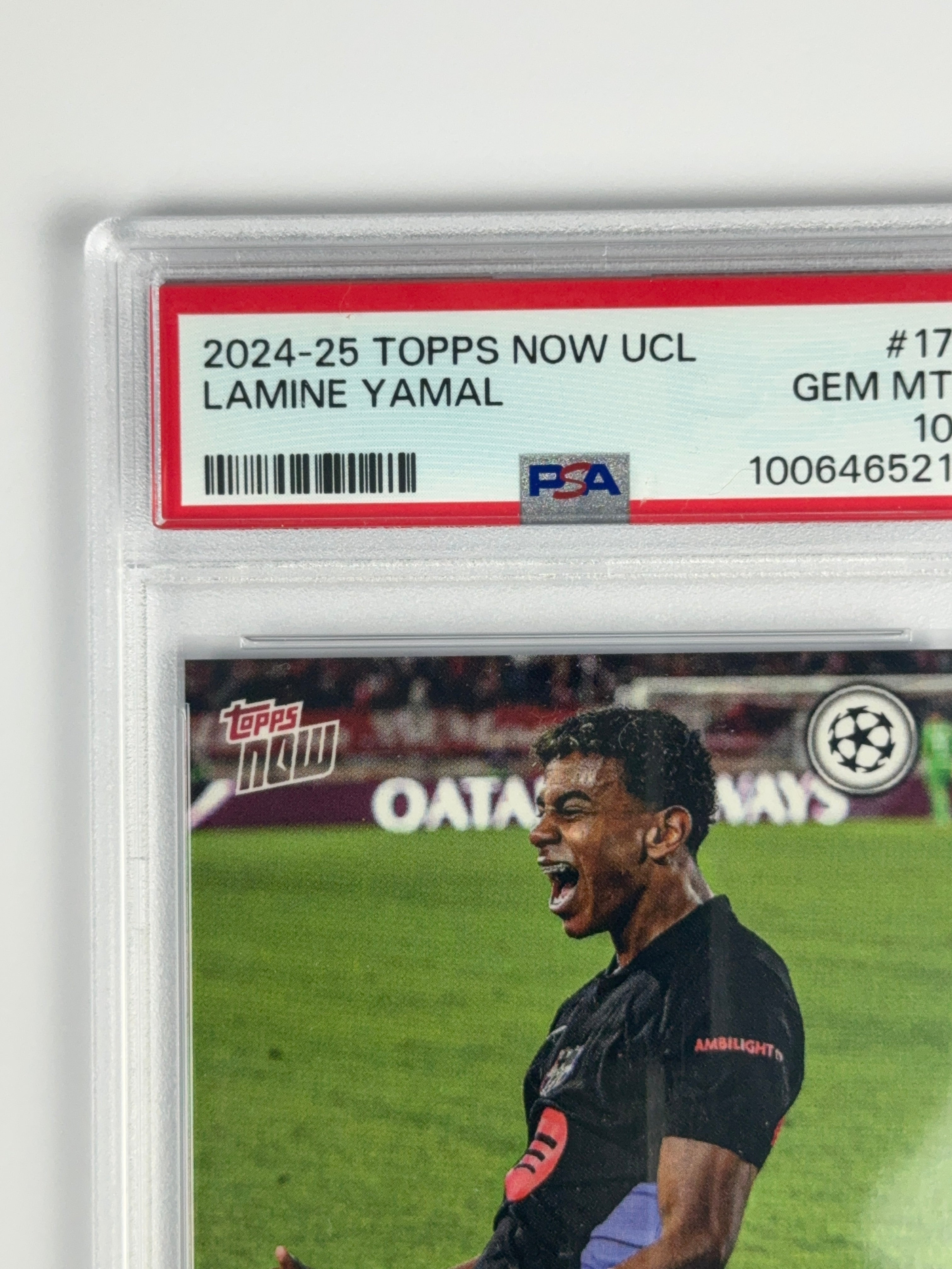2024-25 Topps Now UEFA Champions League #17 Lamine Yamal