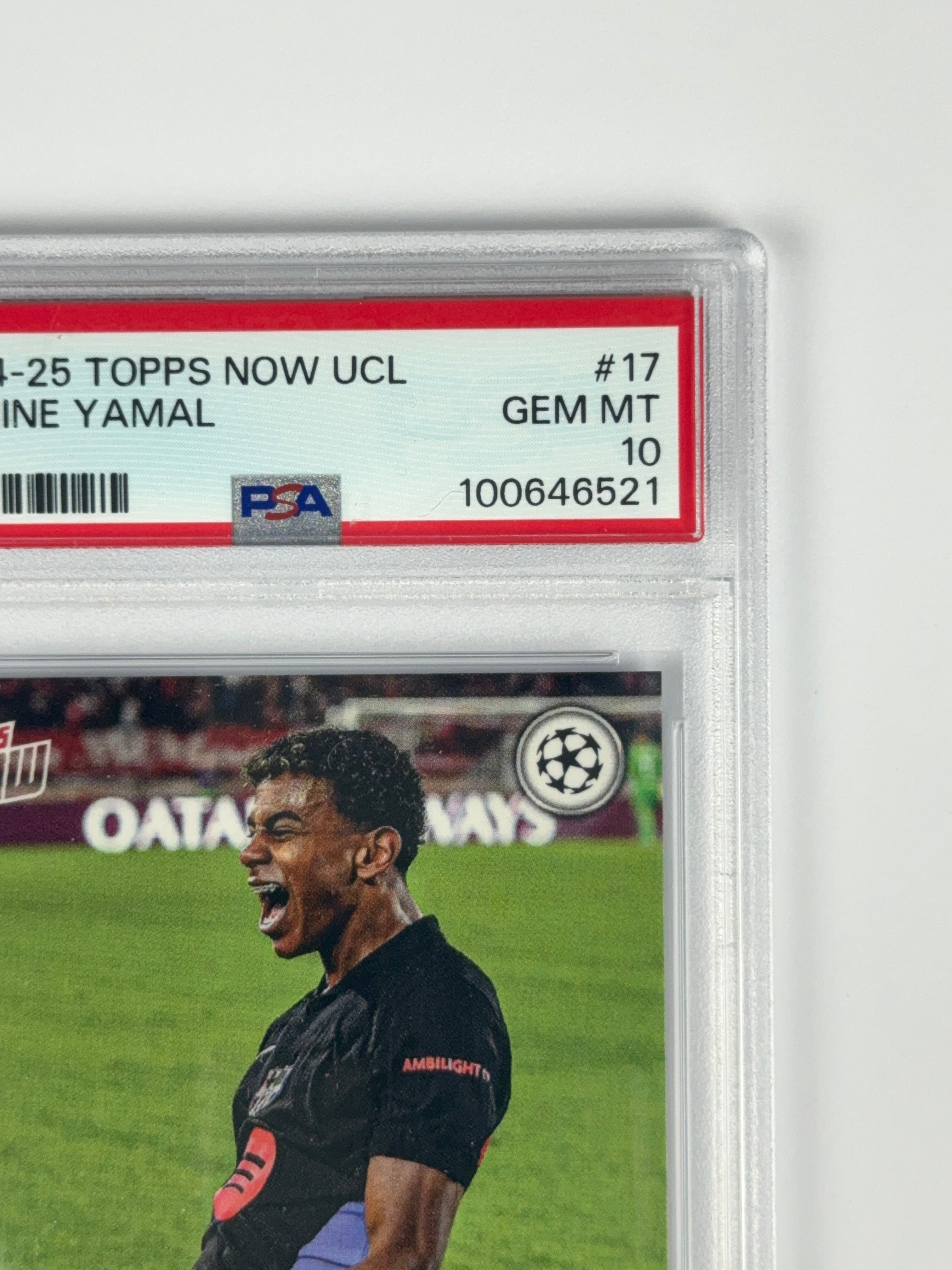 2024-25 Topps Now UEFA Champions League #17 Lamine Yamal