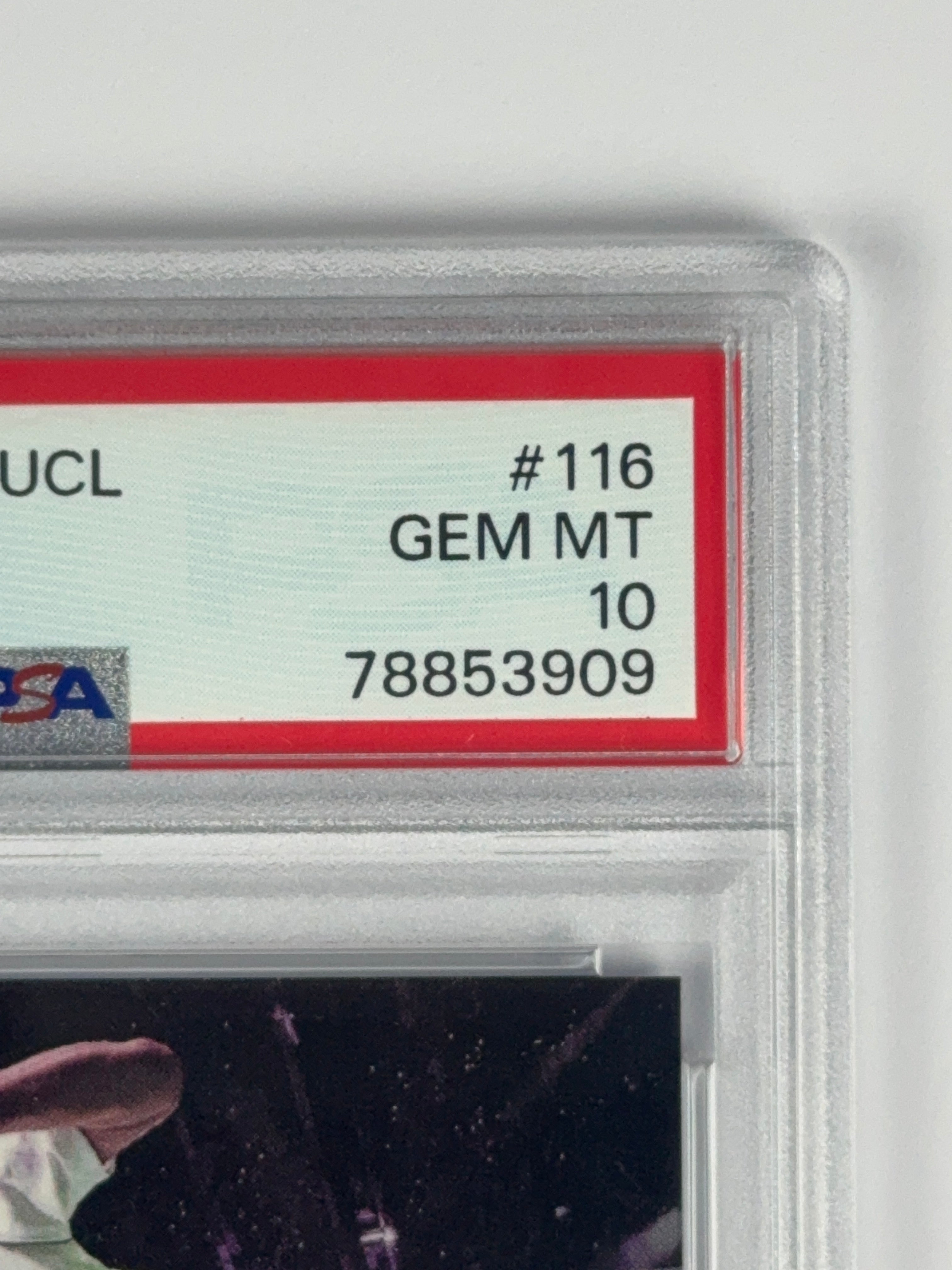2022 TOPPS NOW UCL KARIM BENZEMA PSA 10 #116