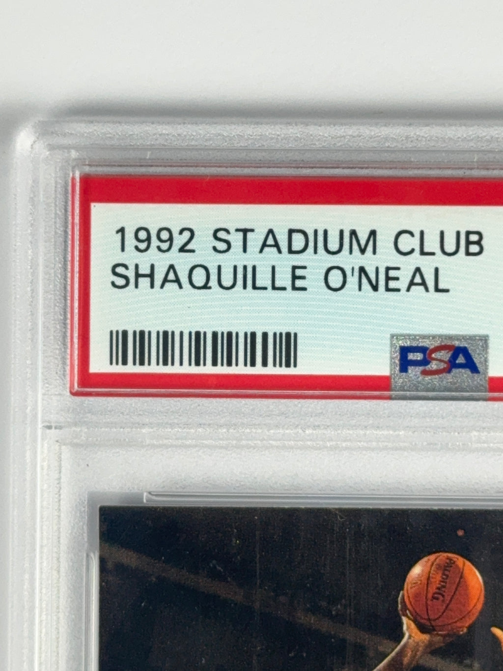 SHAQULLE O´NEAL Topps Stadium Club 1992 PSA 8