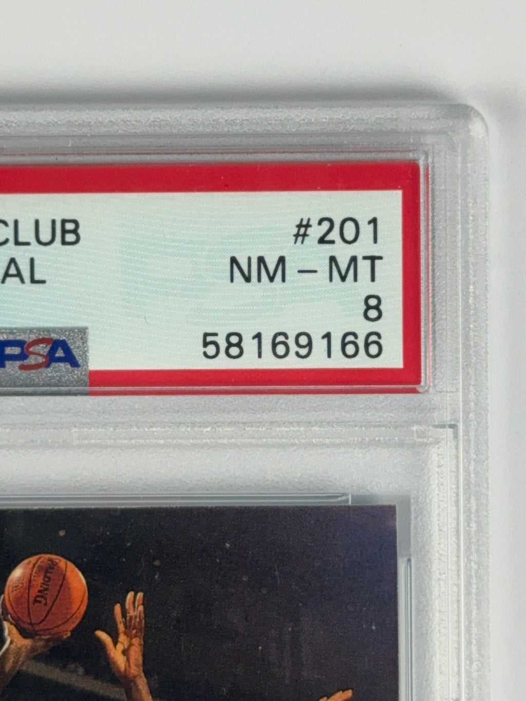 SHAQULLE O´NEAL Topps Stadium Club 1992 PSA 8