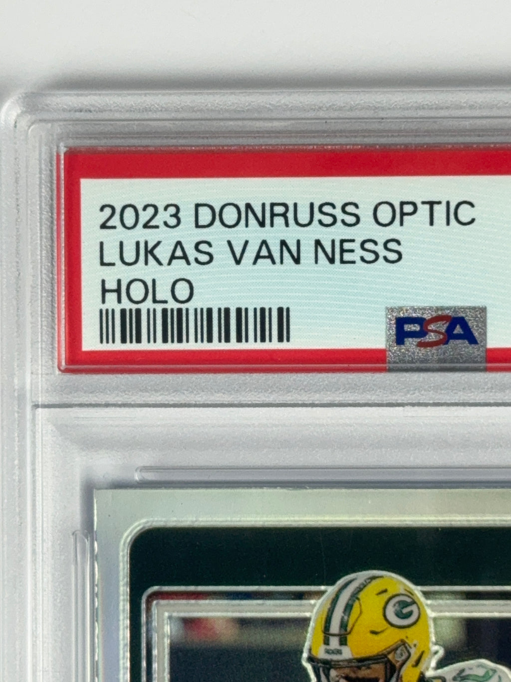 LUKAS VAN NESS Donruss Optic 2023 PSA 9