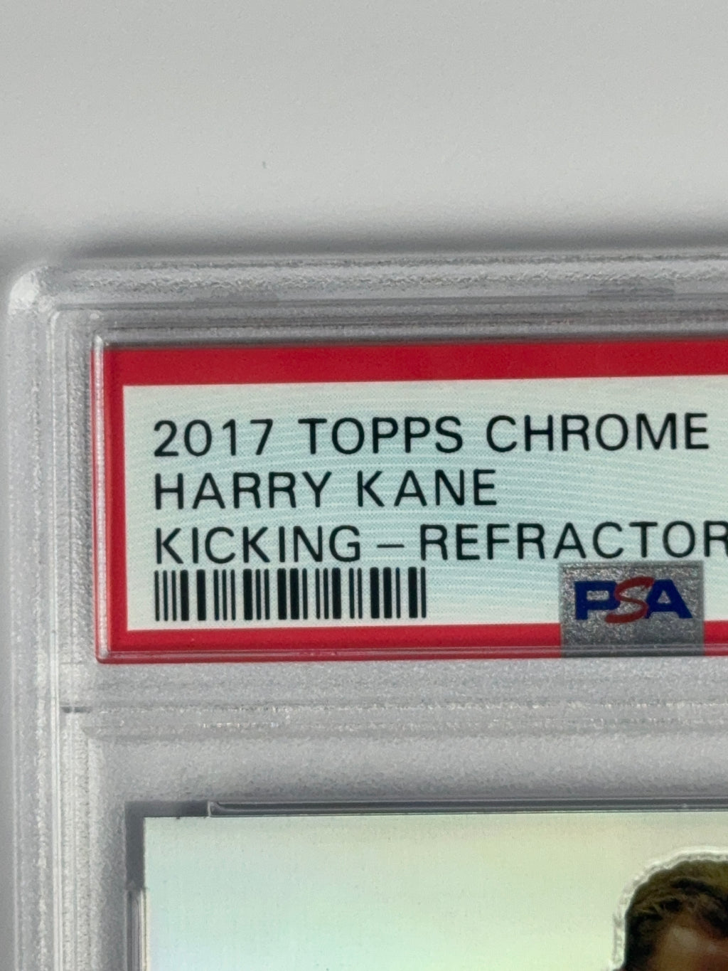 HARRY KANE Topps Chrome UCL 2017 PSA 10