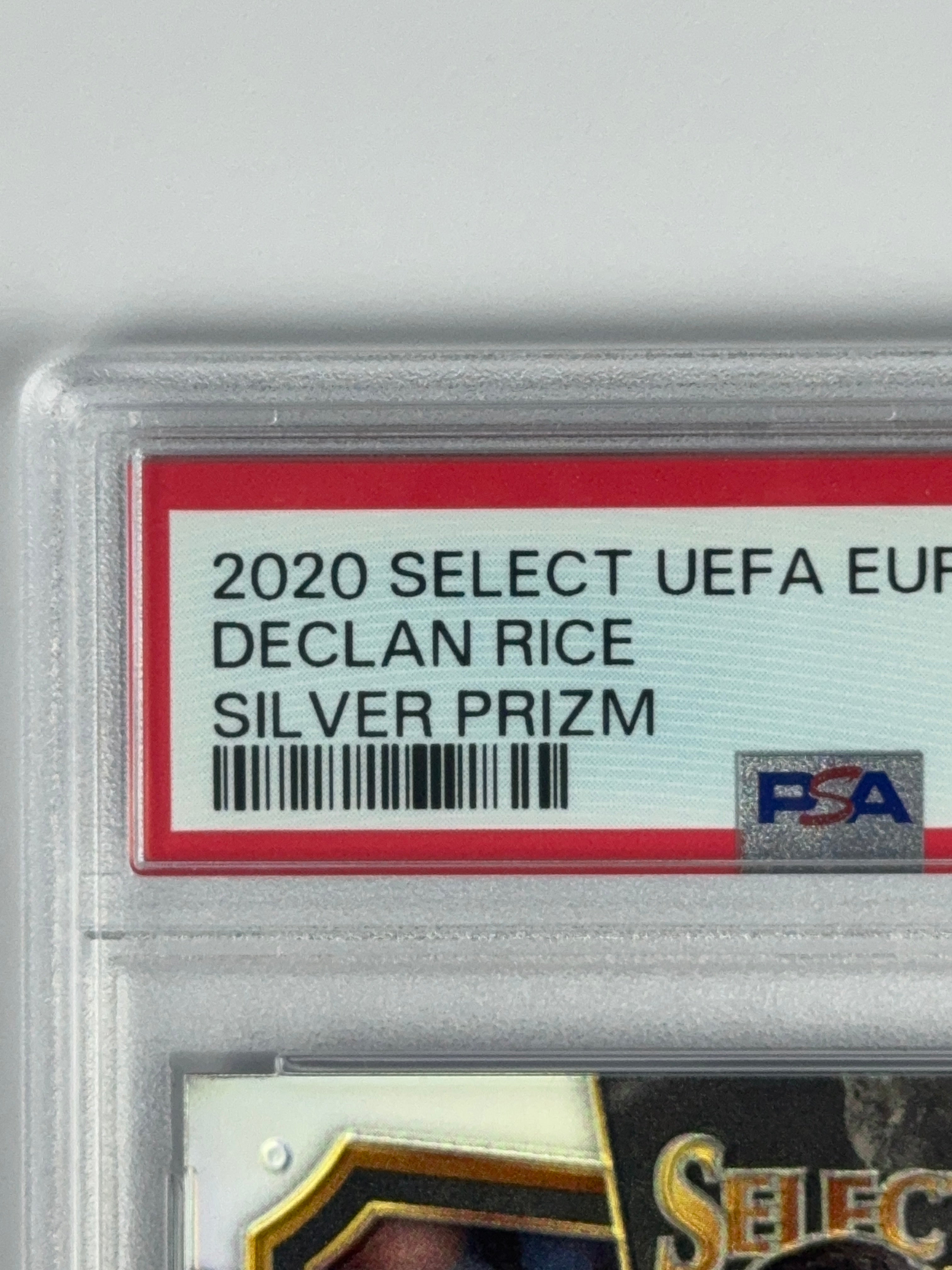 DECLAN RICE Panini Select UEFA EURO 2020 PSA 10