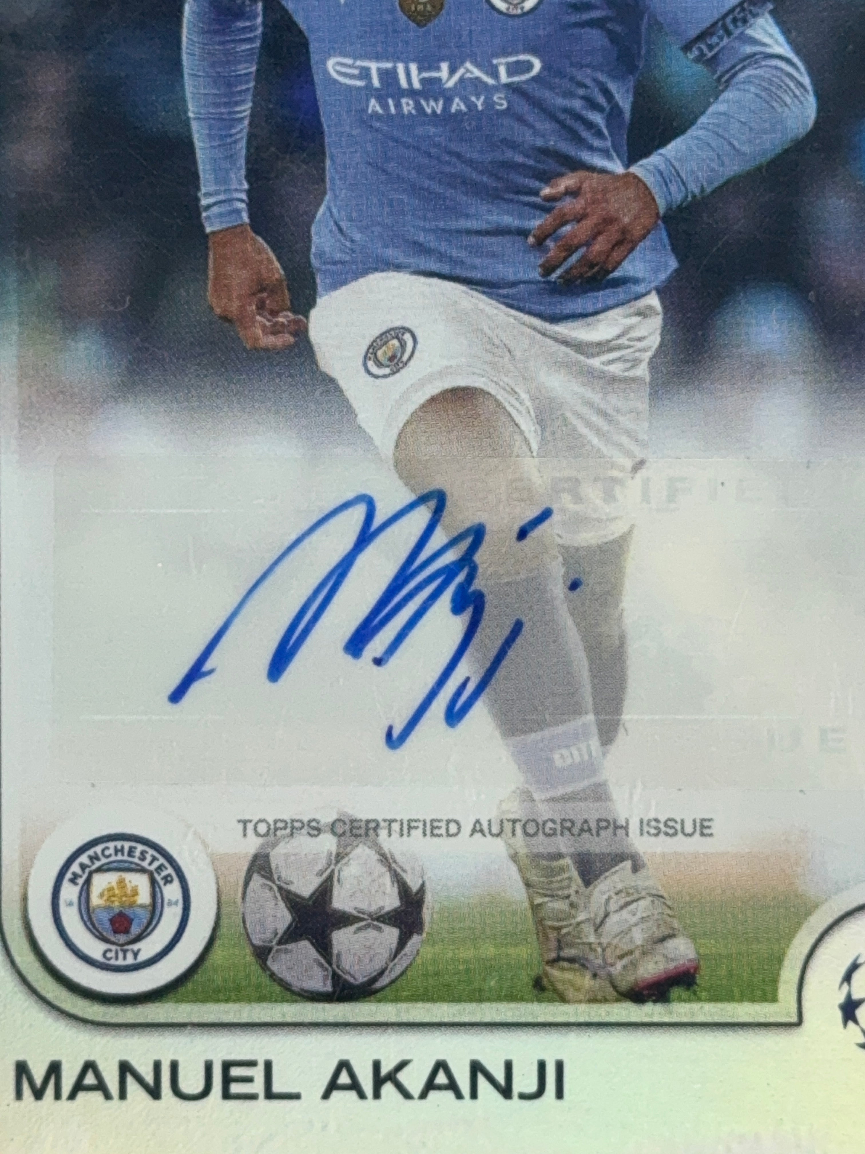 MANUEL AKANJI Topps UEFA Club competitions 24-25 num 59/199