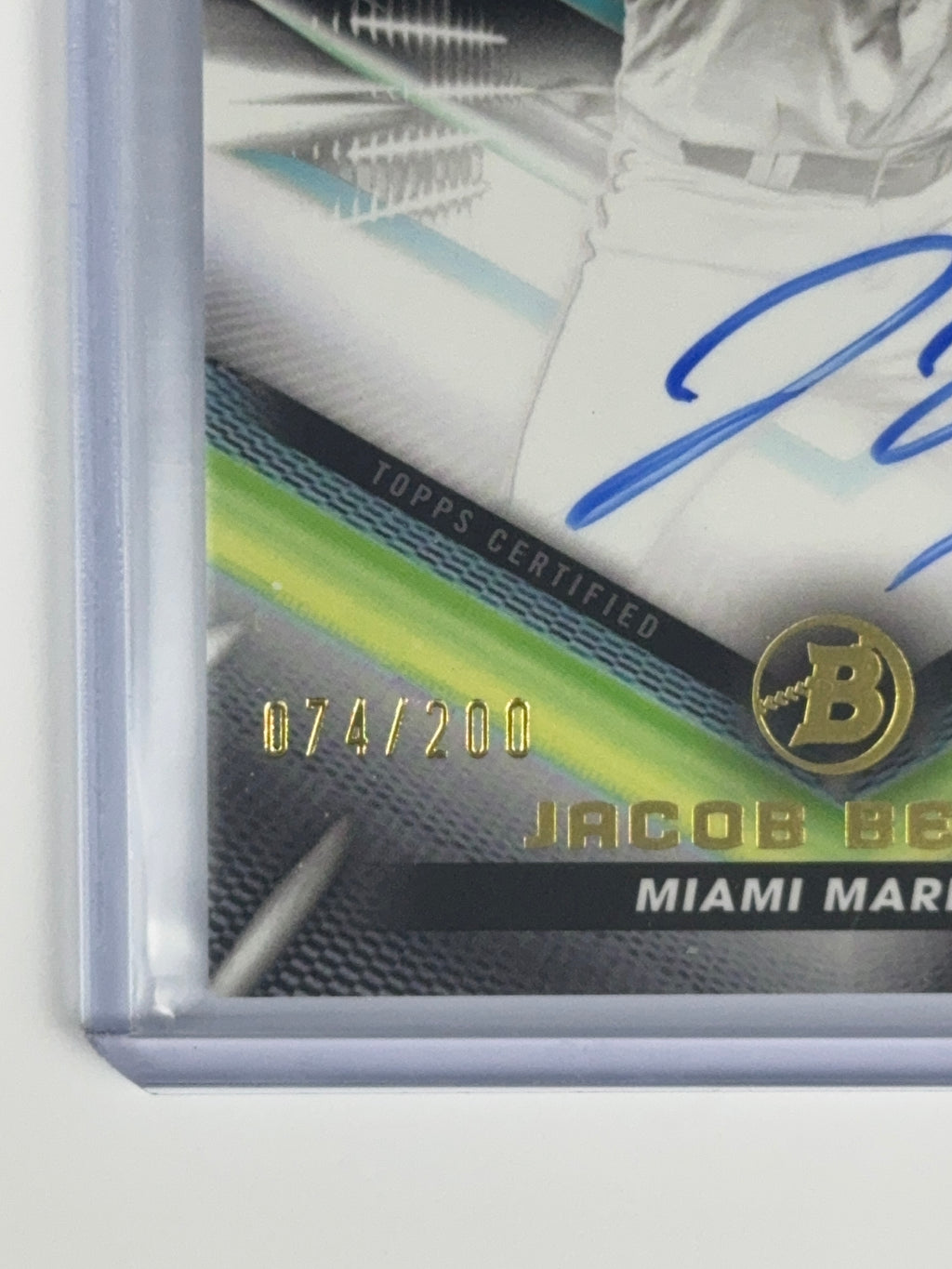 JACOB  BERRY Topps Bowman Inception Baseball 2023 num 74/200