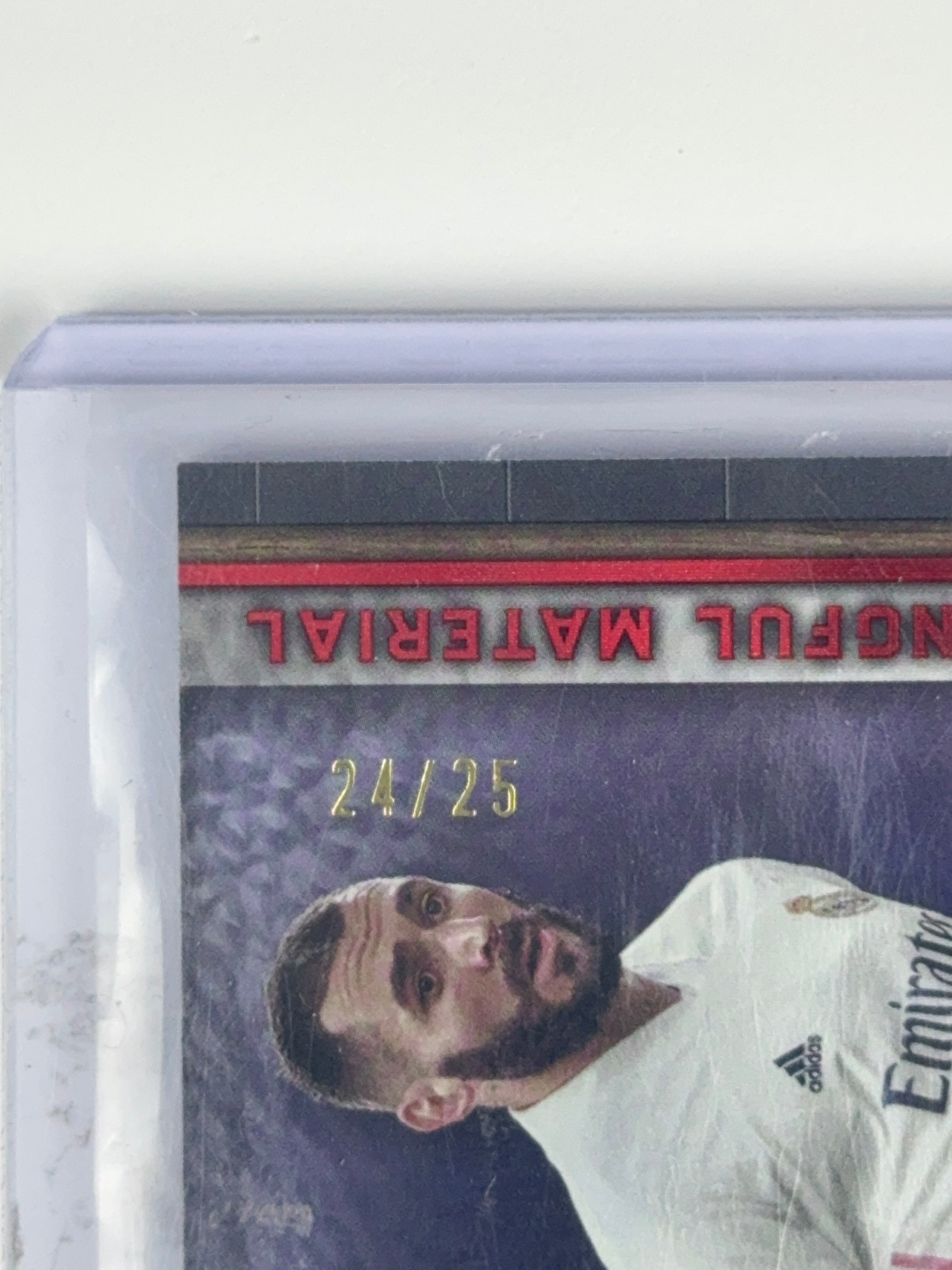 KARIM BENZEMA Topps Museum Collection UEFA 23-24 num 24/25 PARCHE