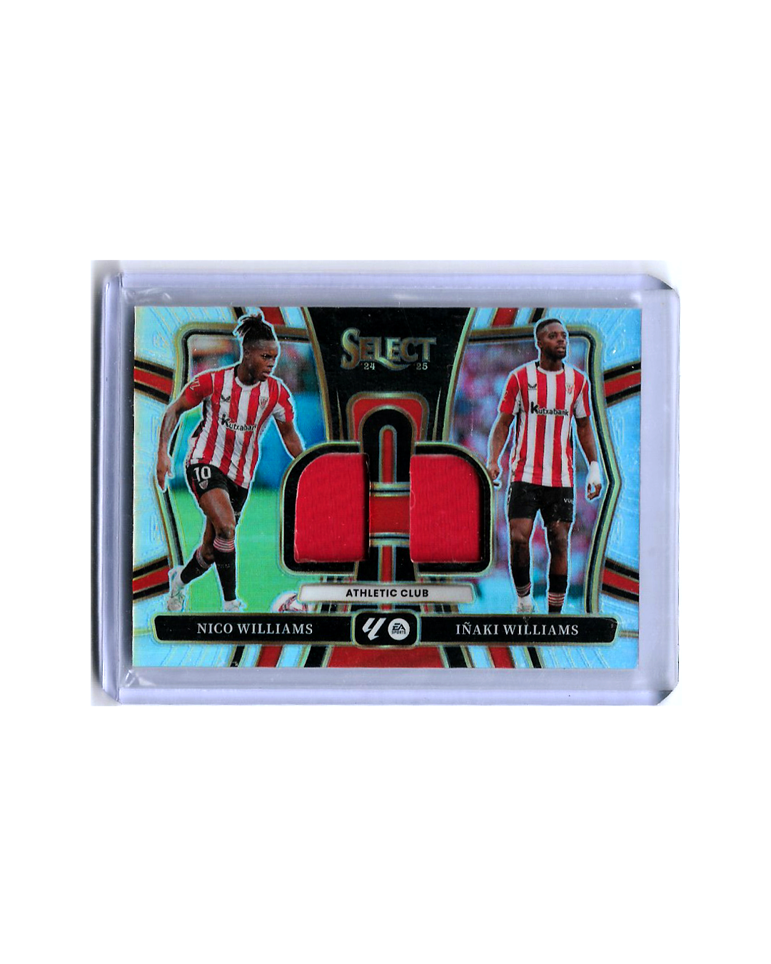 NICO WILLIAMS INAKI WILLIAMS 2024 SELECT LA LIGA PATCH SILVER