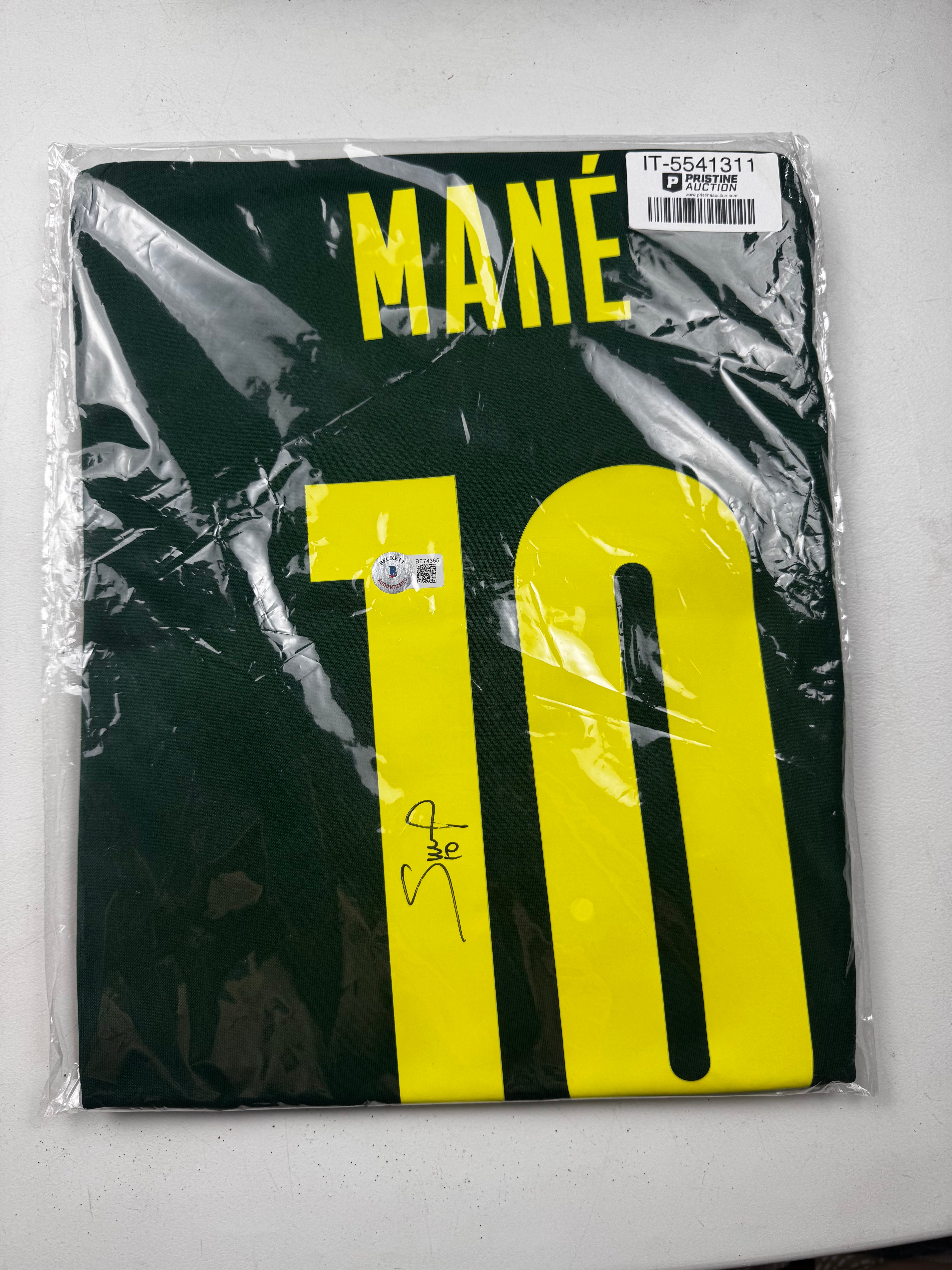 Jersey Firmado Sadio Mané Beckett