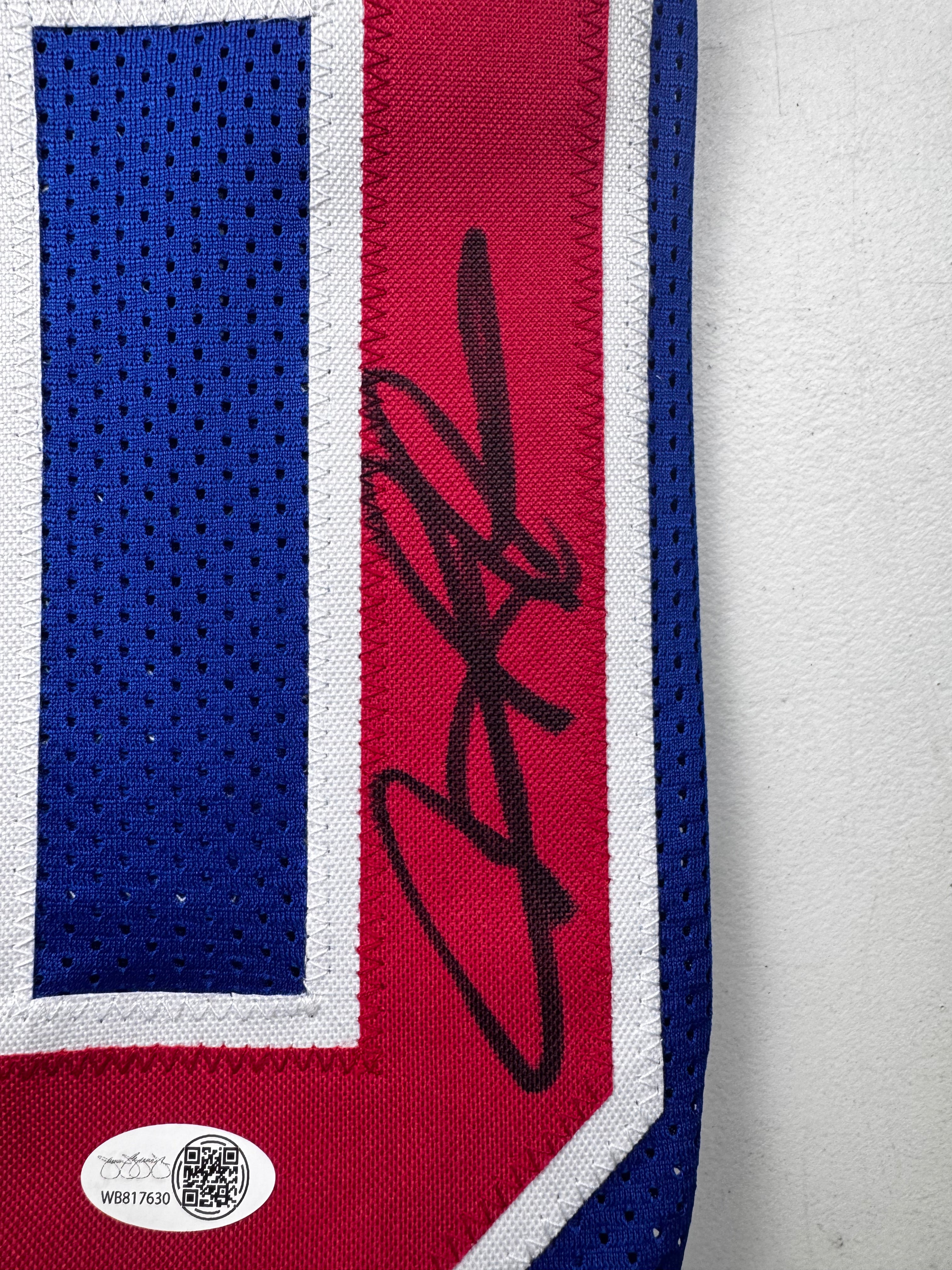 Dennis Rodman Jersey Firmado JSA