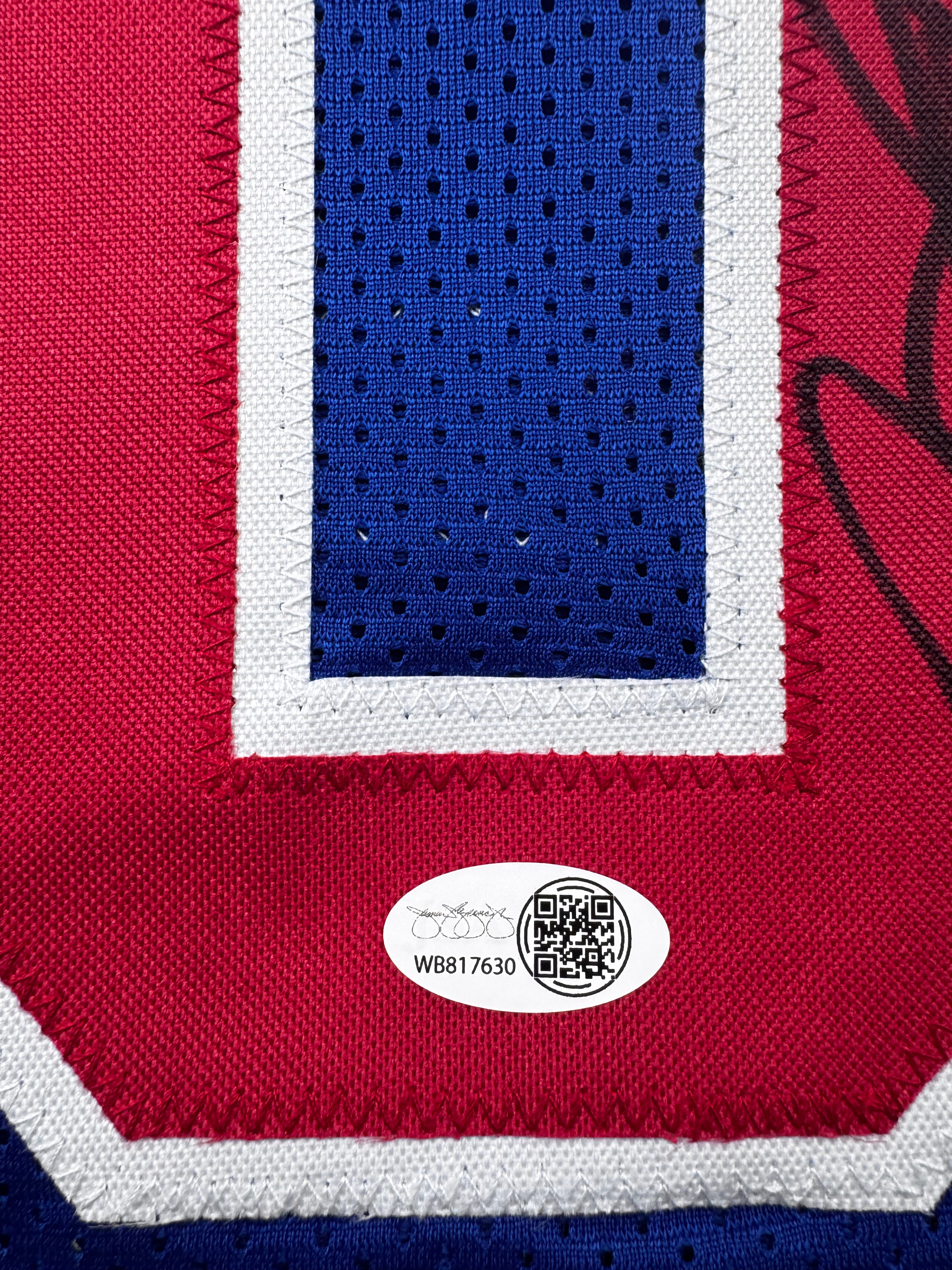 Dennis Rodman Jersey Firmado JSA