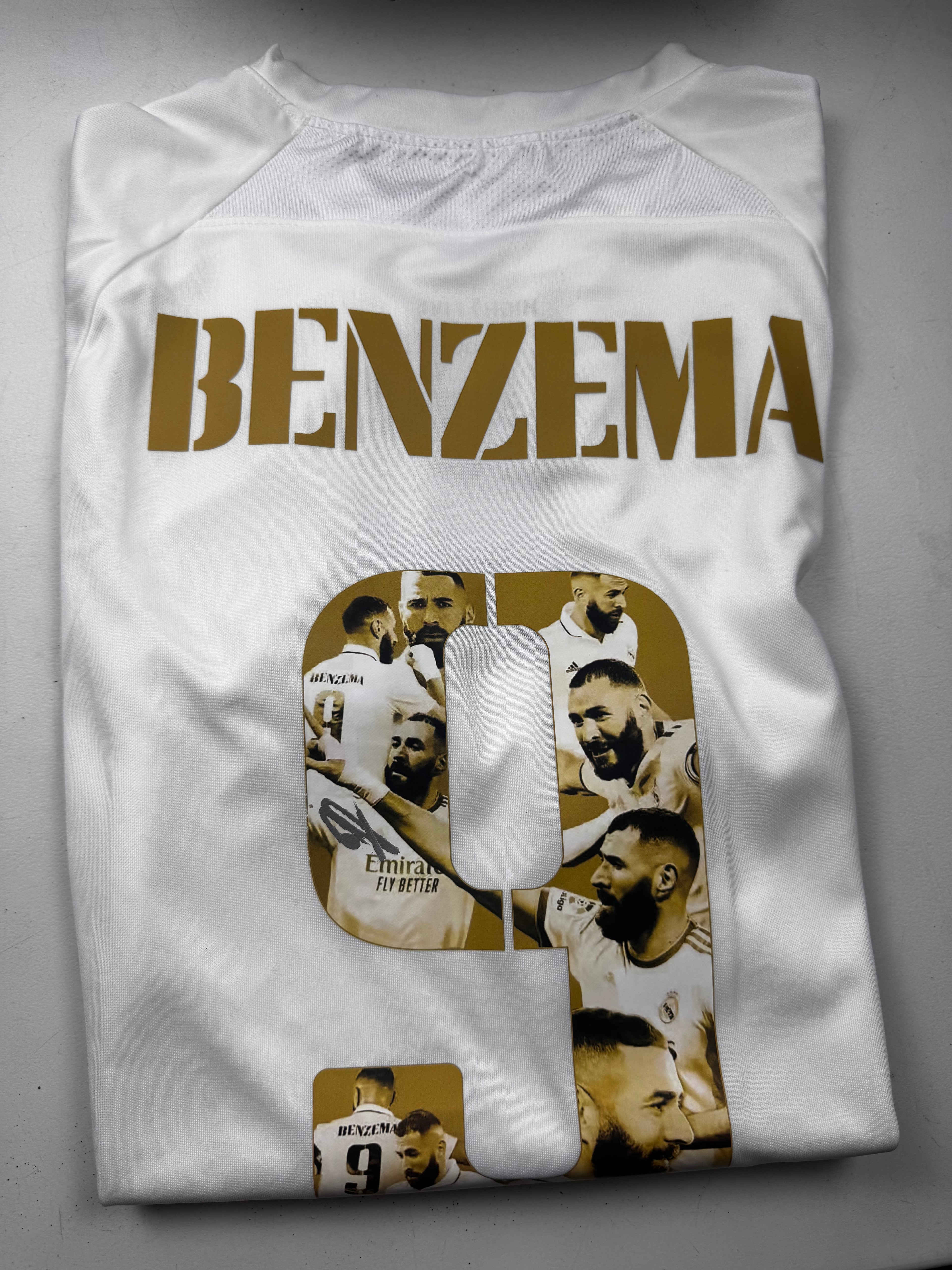 Jersey Firmado Karim Benzema Beckett