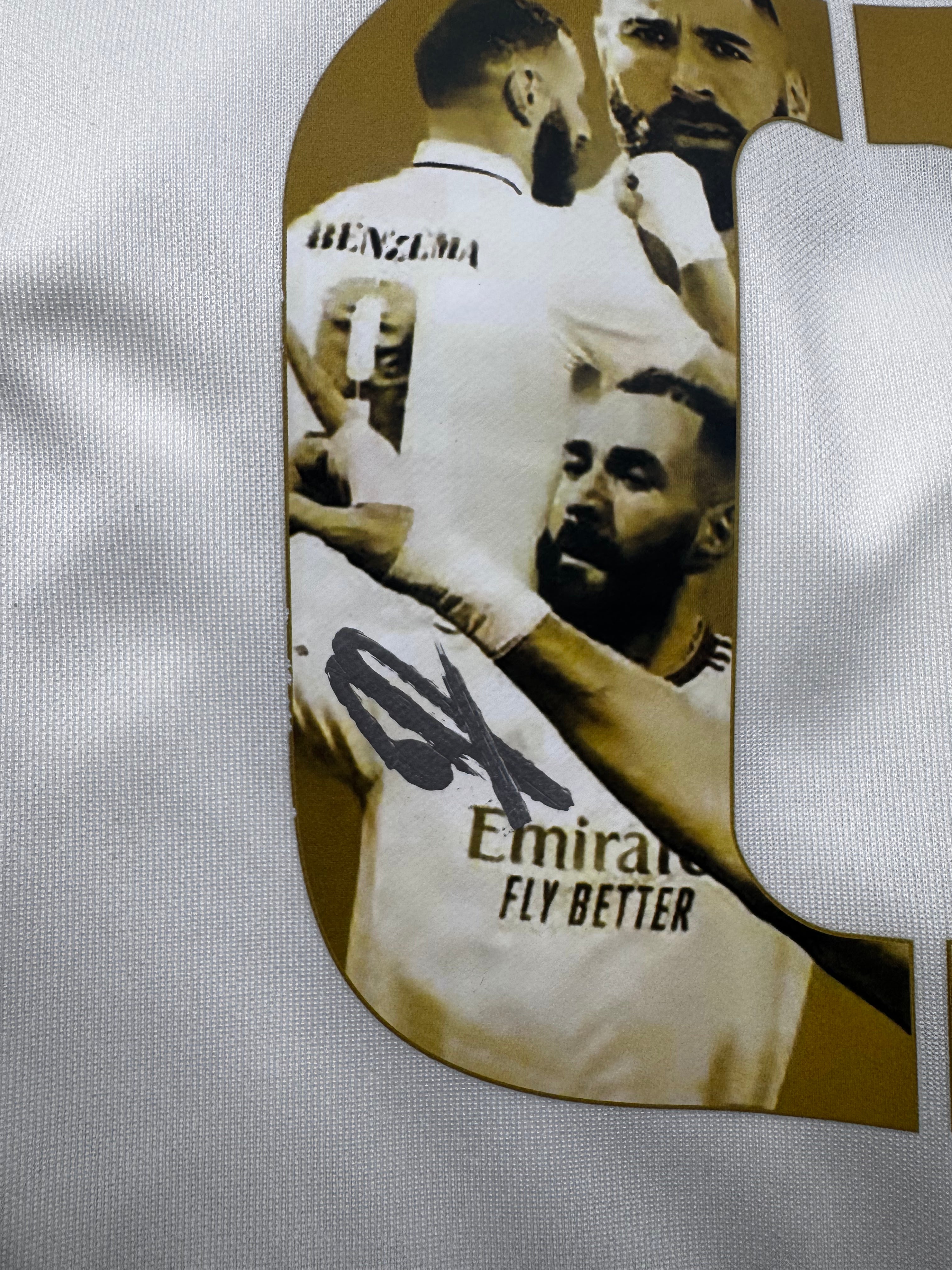 Jersey Firmado Karim Benzema Beckett