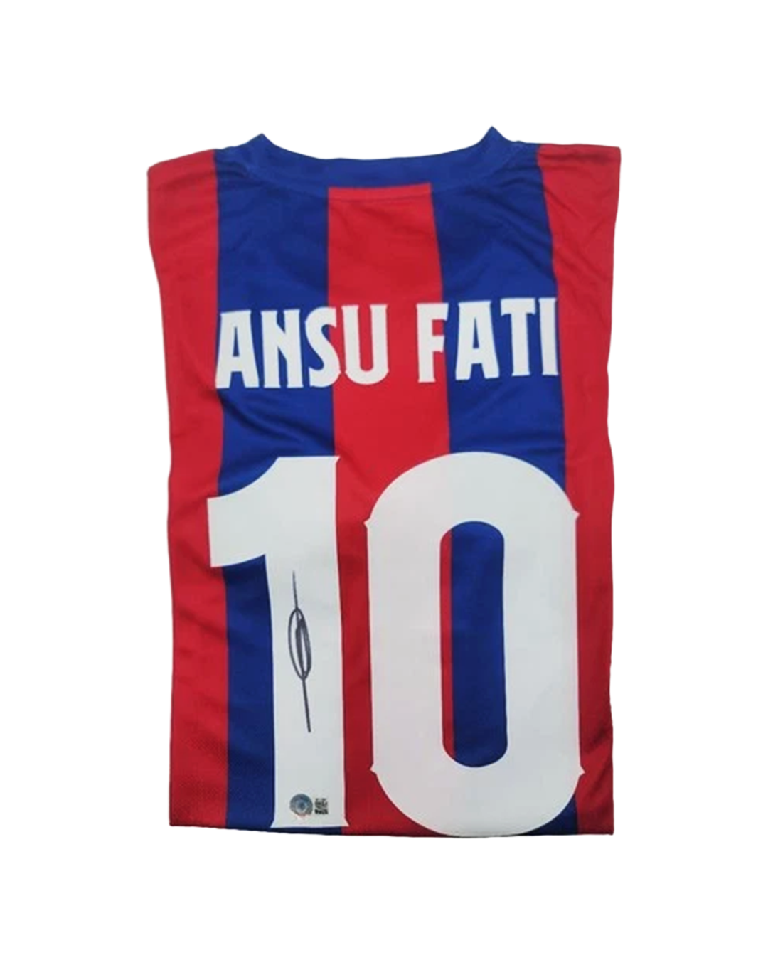 Ansu Fati Jersey Firmado Certificado Beckett