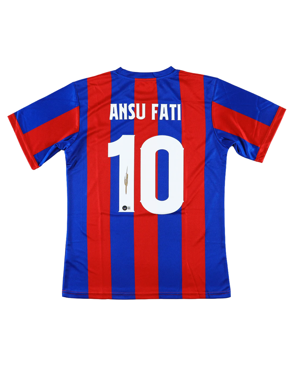 Ansu Fati Jersey Firmado Certificado Beckett