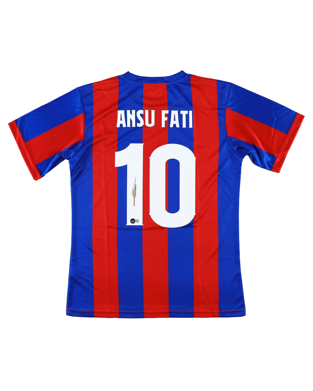 Ansu Fati Jersey Firmado Certificado Beckett