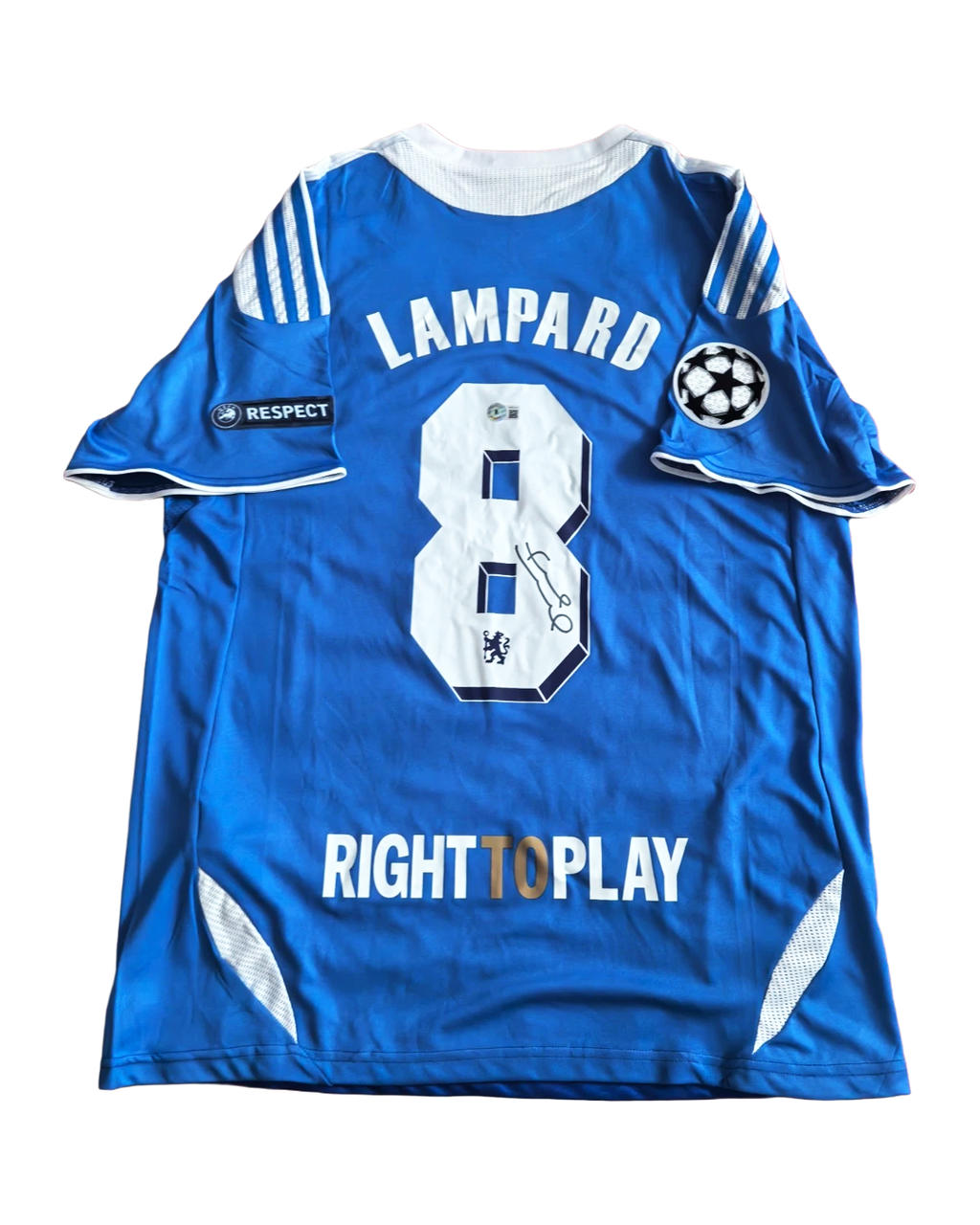 Lampard Jersey Firmado Certificado Beckett