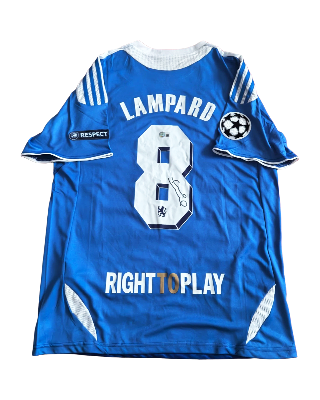 Lampard Jersey Firmado Certificado Beckett