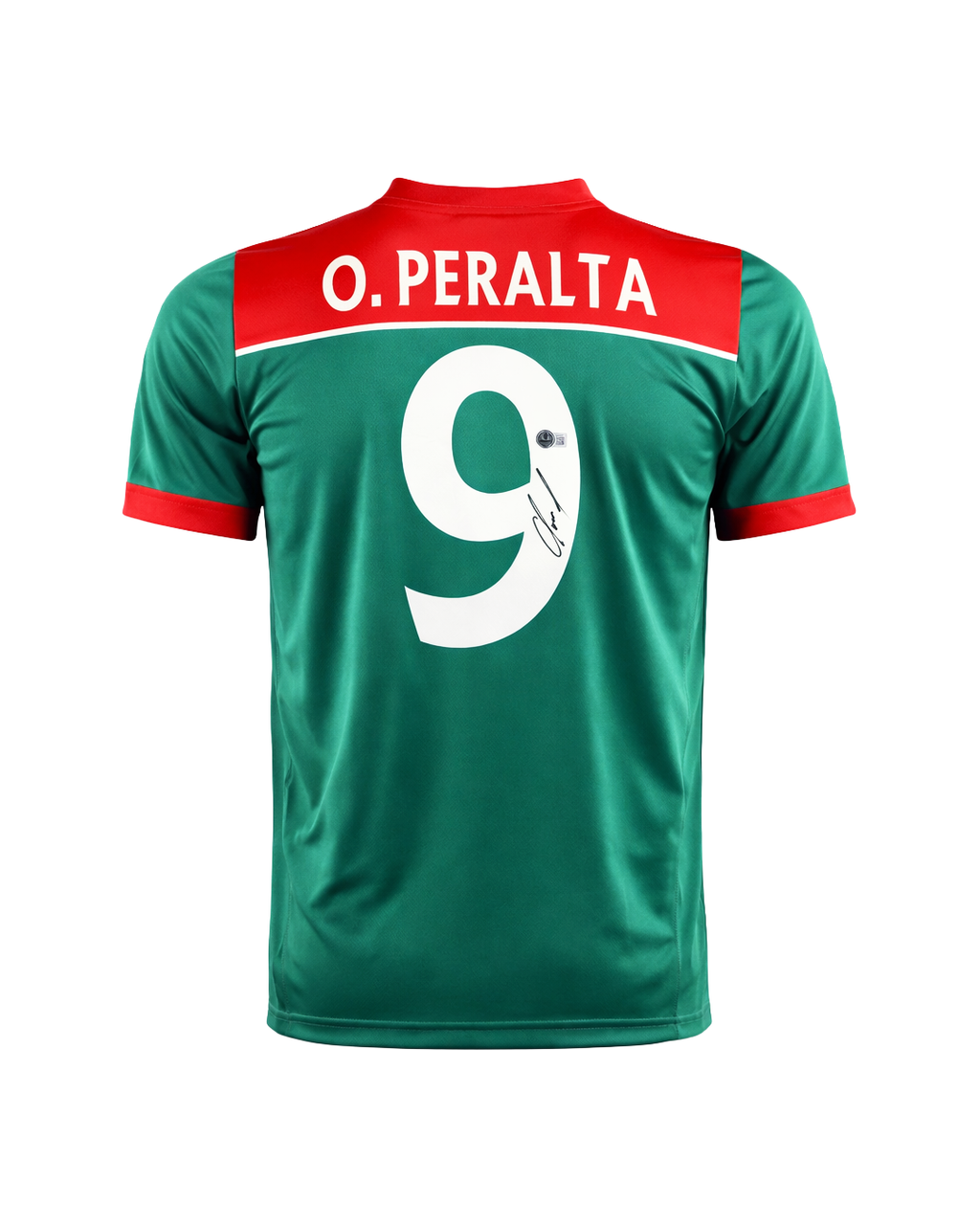 Oribe Peralta Jersey Firmado Certificado Beckett