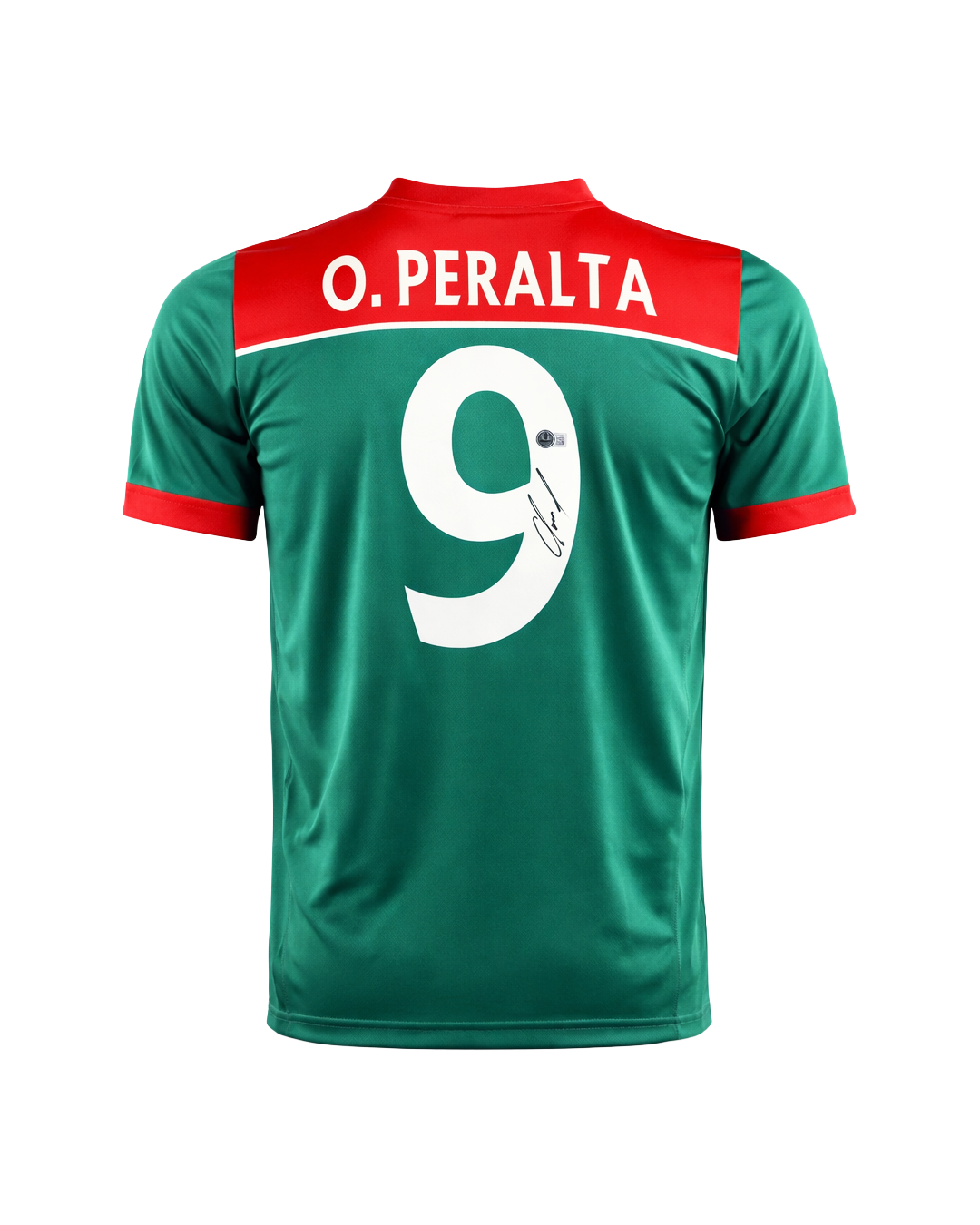 Oribe Peralta Jersey Firmado Certificado Beckett