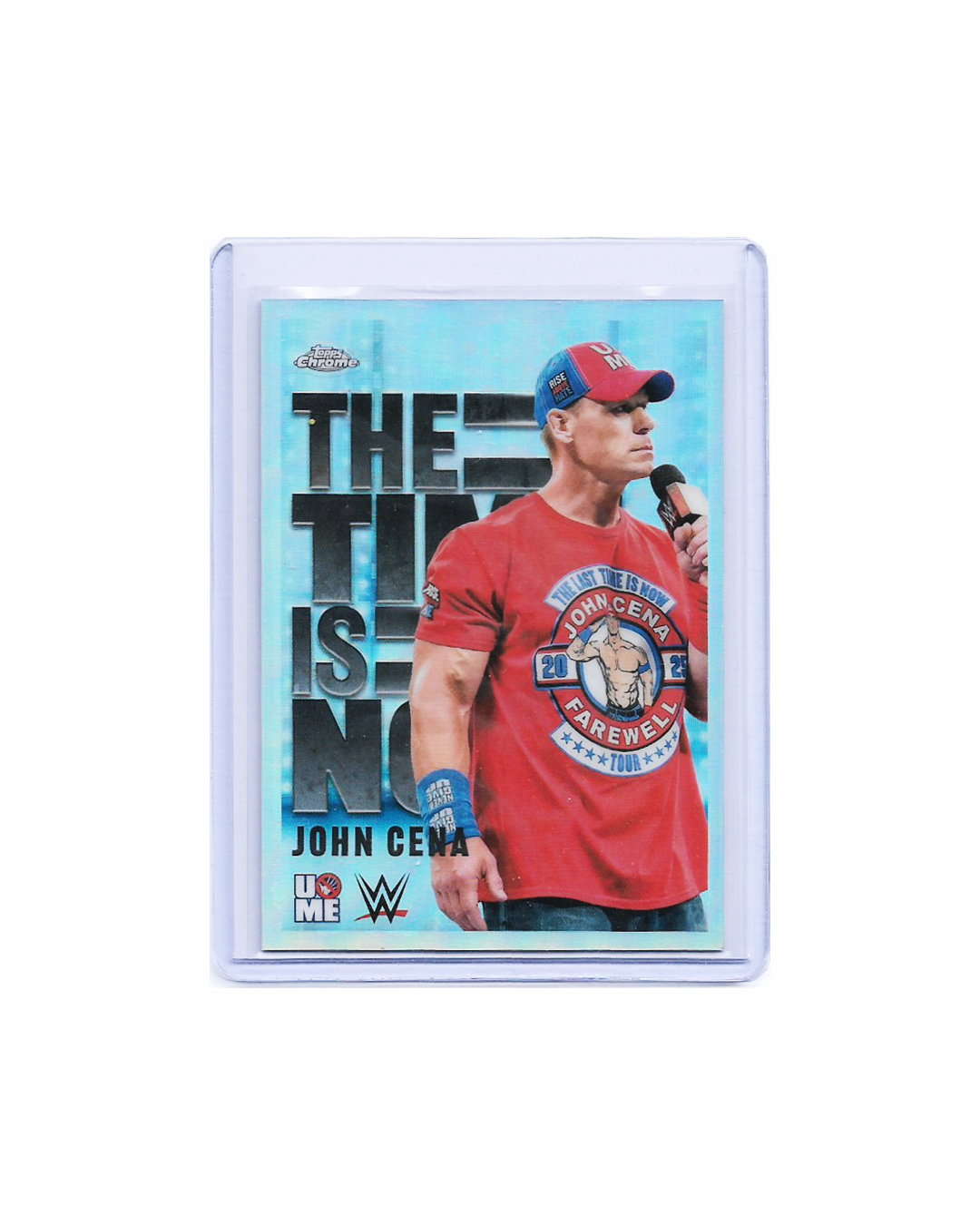 John Cena WWE 2025 Topps Chrome TIN 25