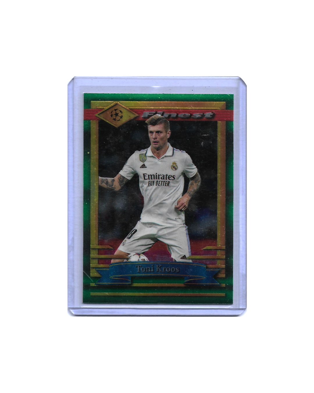 TONI KROOS Topps Finest Flashbacks UEFA Club Competitions 22-23