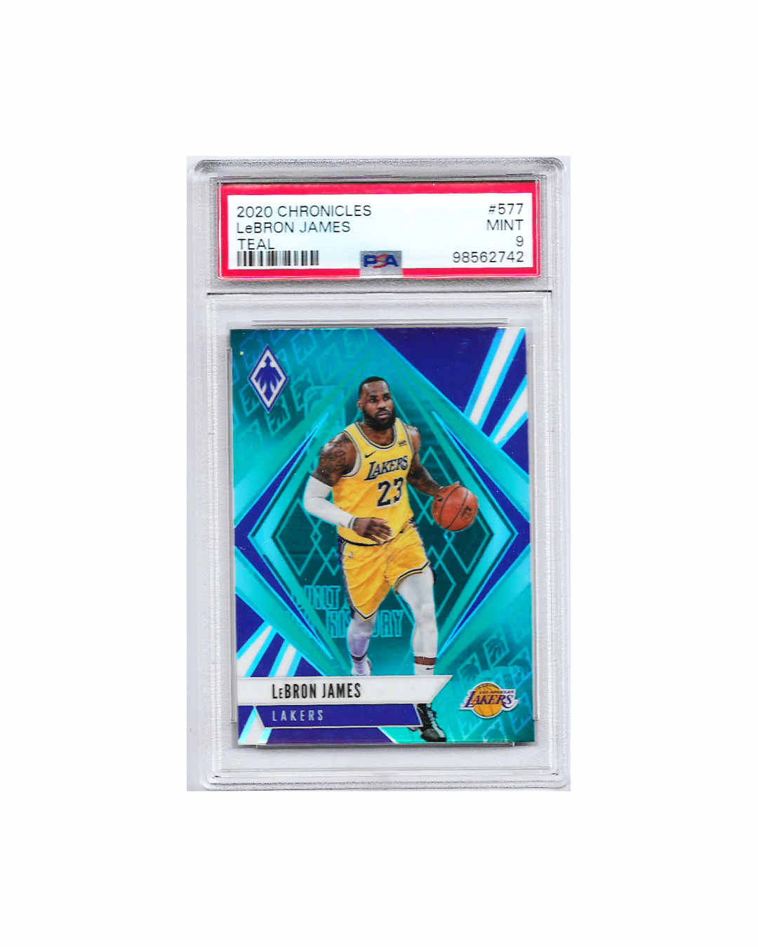 LEBRON JAMES CHRONICLES 2020 PSA 9