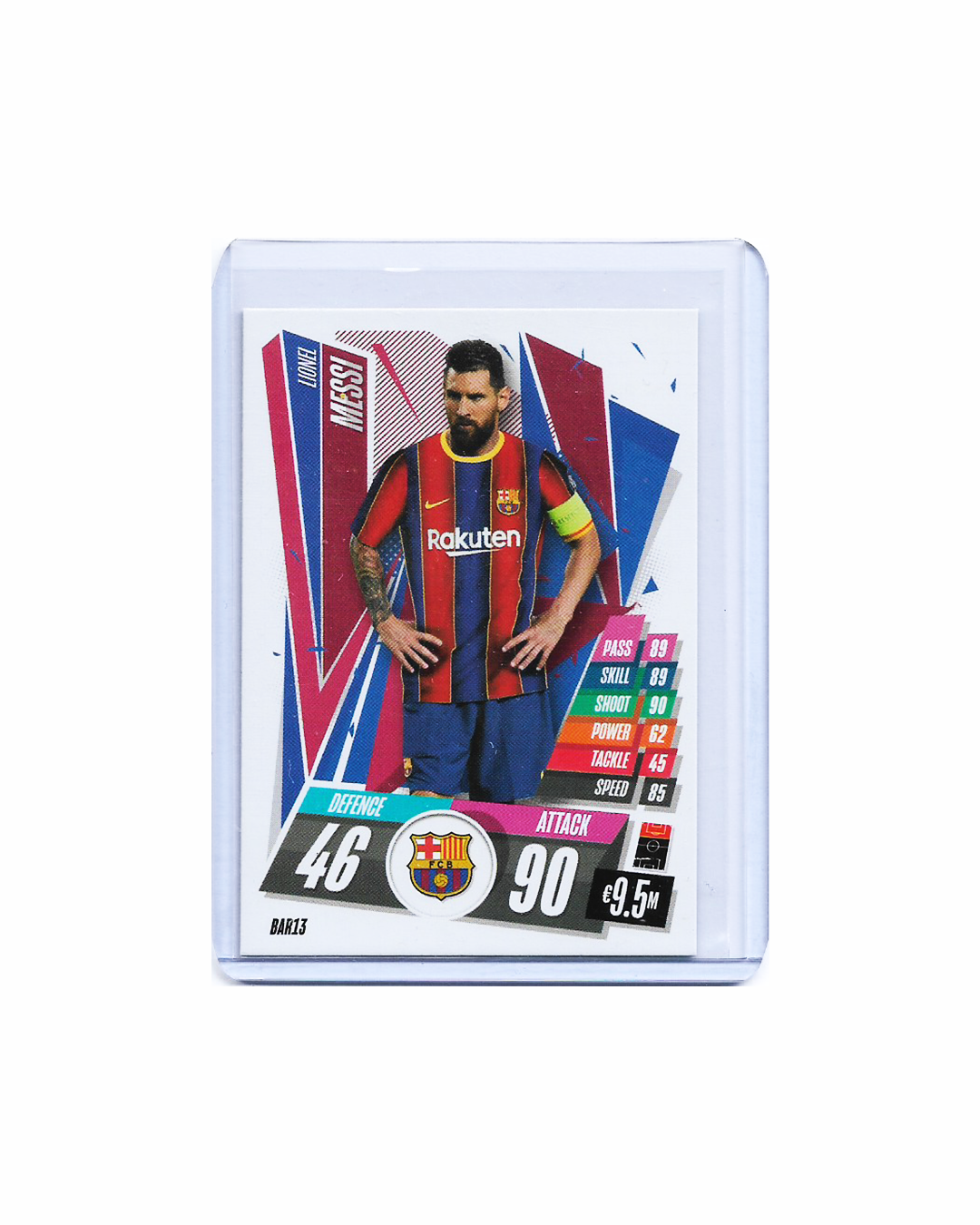 Lionel Messi Topps Match Attax UEFA Champions League 20-21